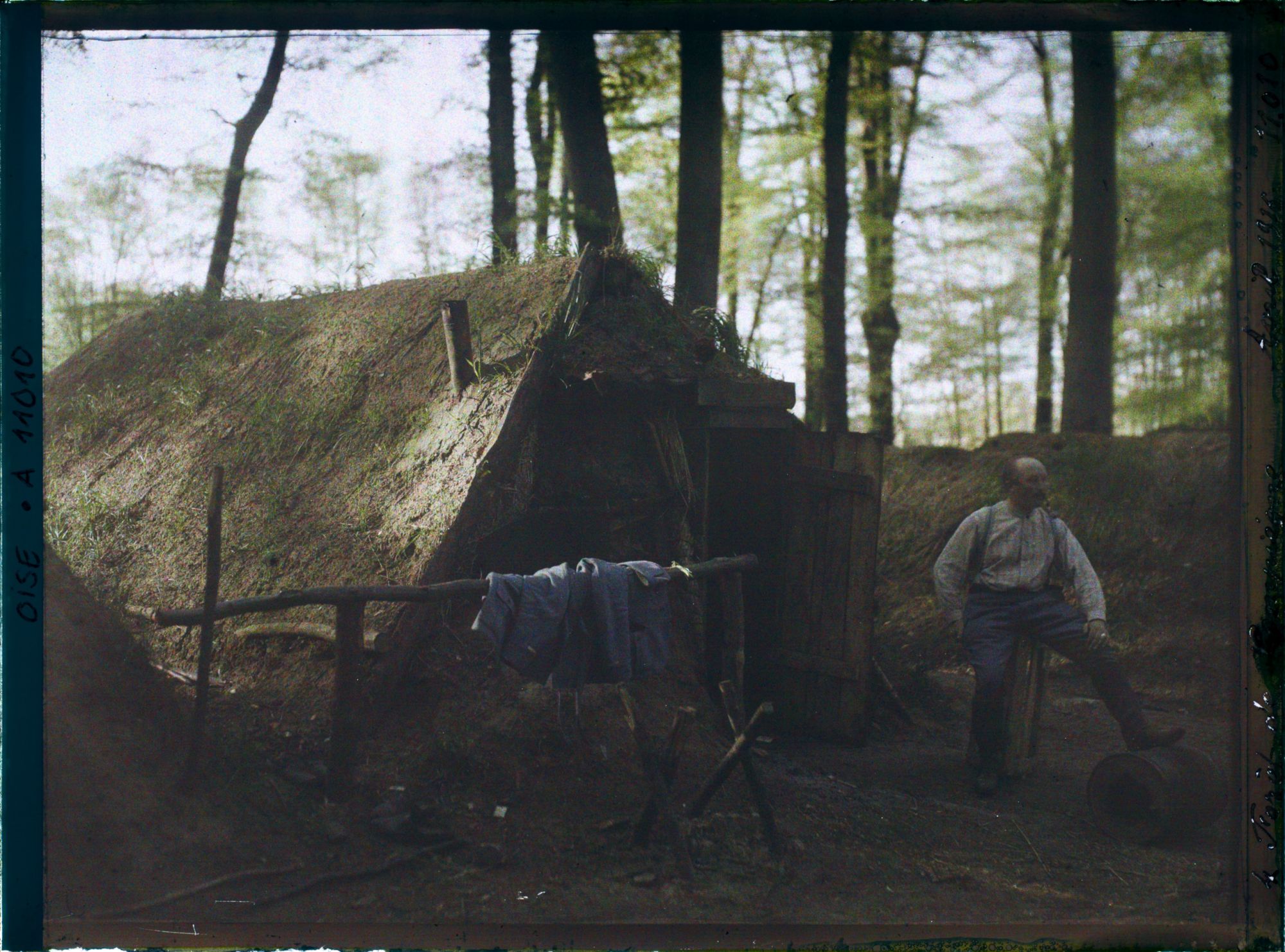 Image représentant Forêt de Compiègne [aménagements d'un camp militaire]