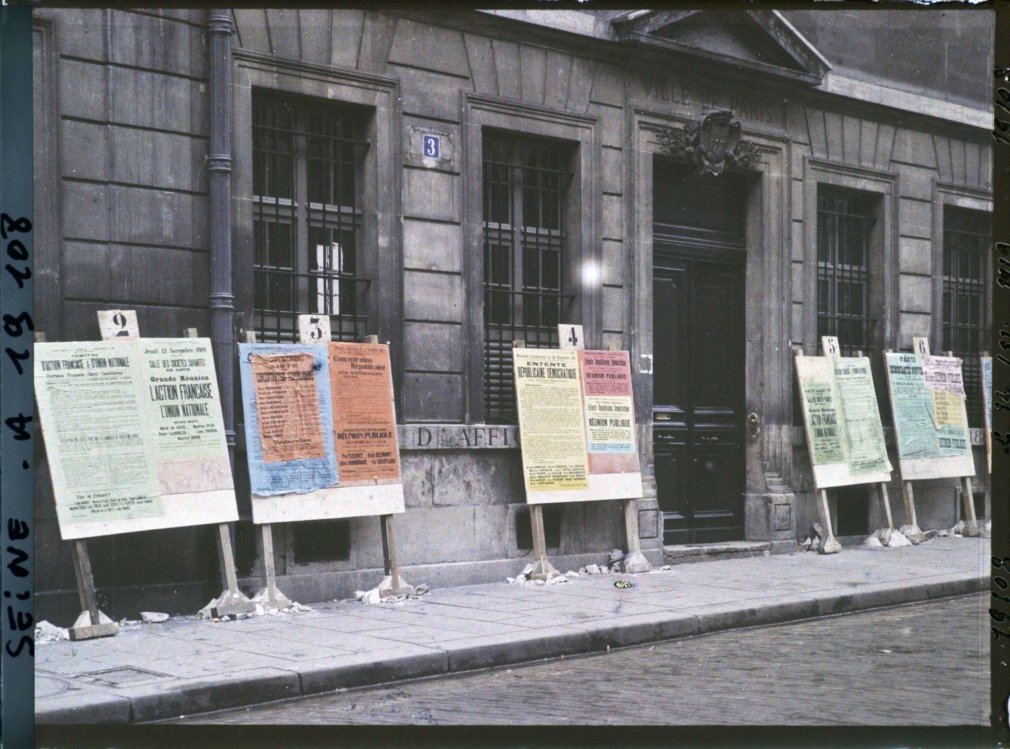 Image représentant Affiches pour les élections législatives de novembre 1919
