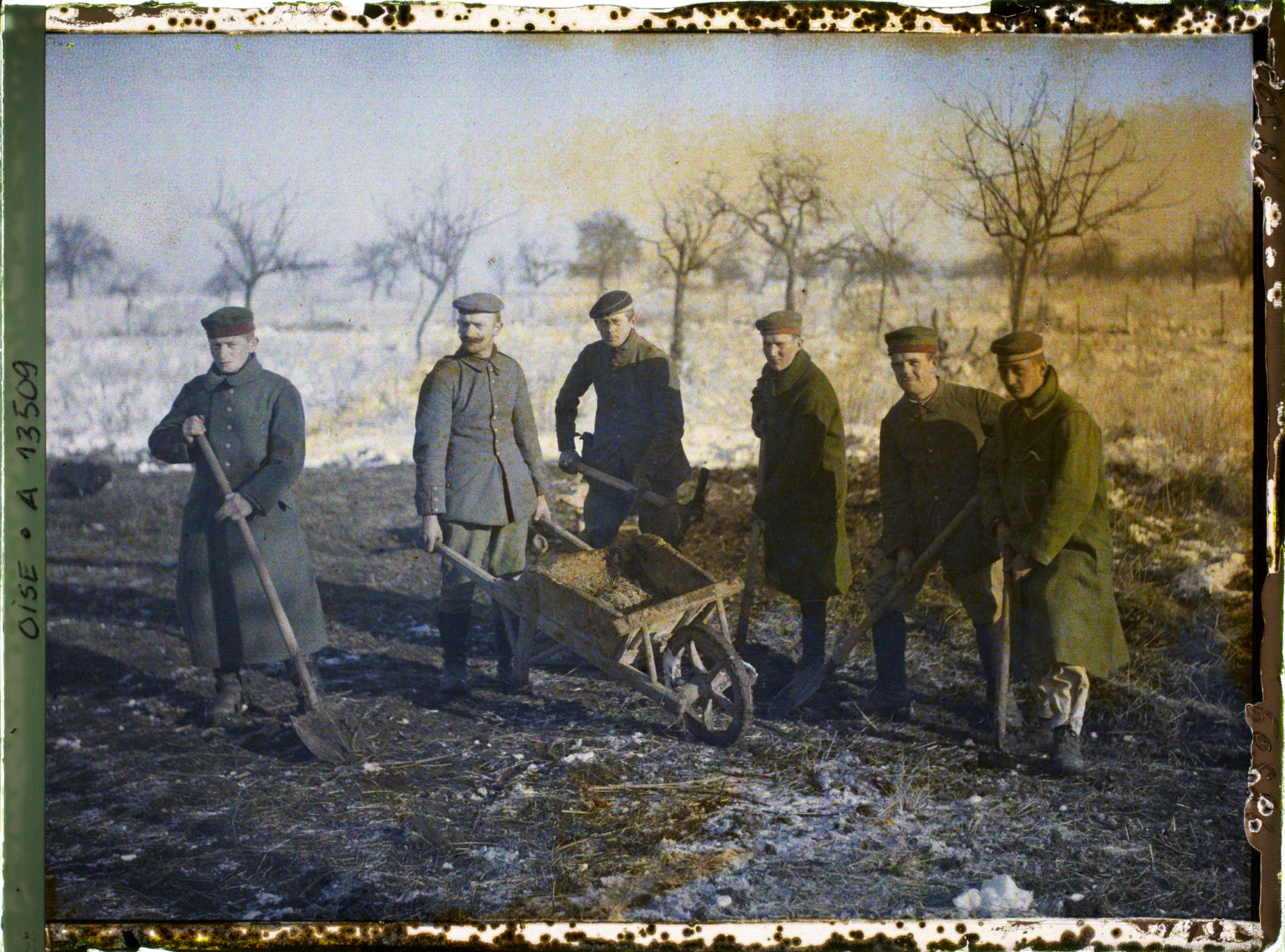 Image représentant France, Crapeaumesnil, Prisonniers Allemands