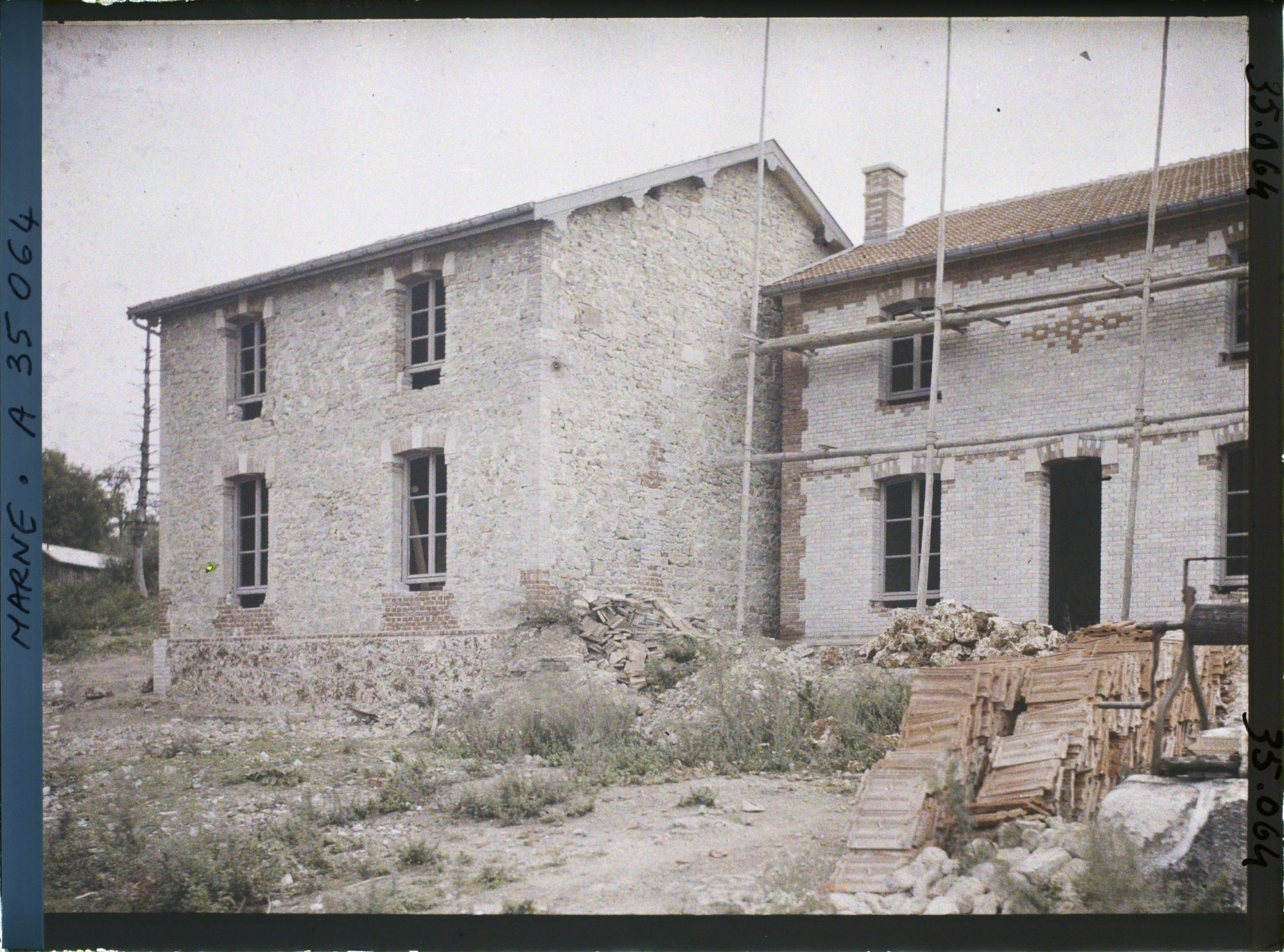 Image représentant France, St Thomas (Marne), Reconstruction à St Thomas