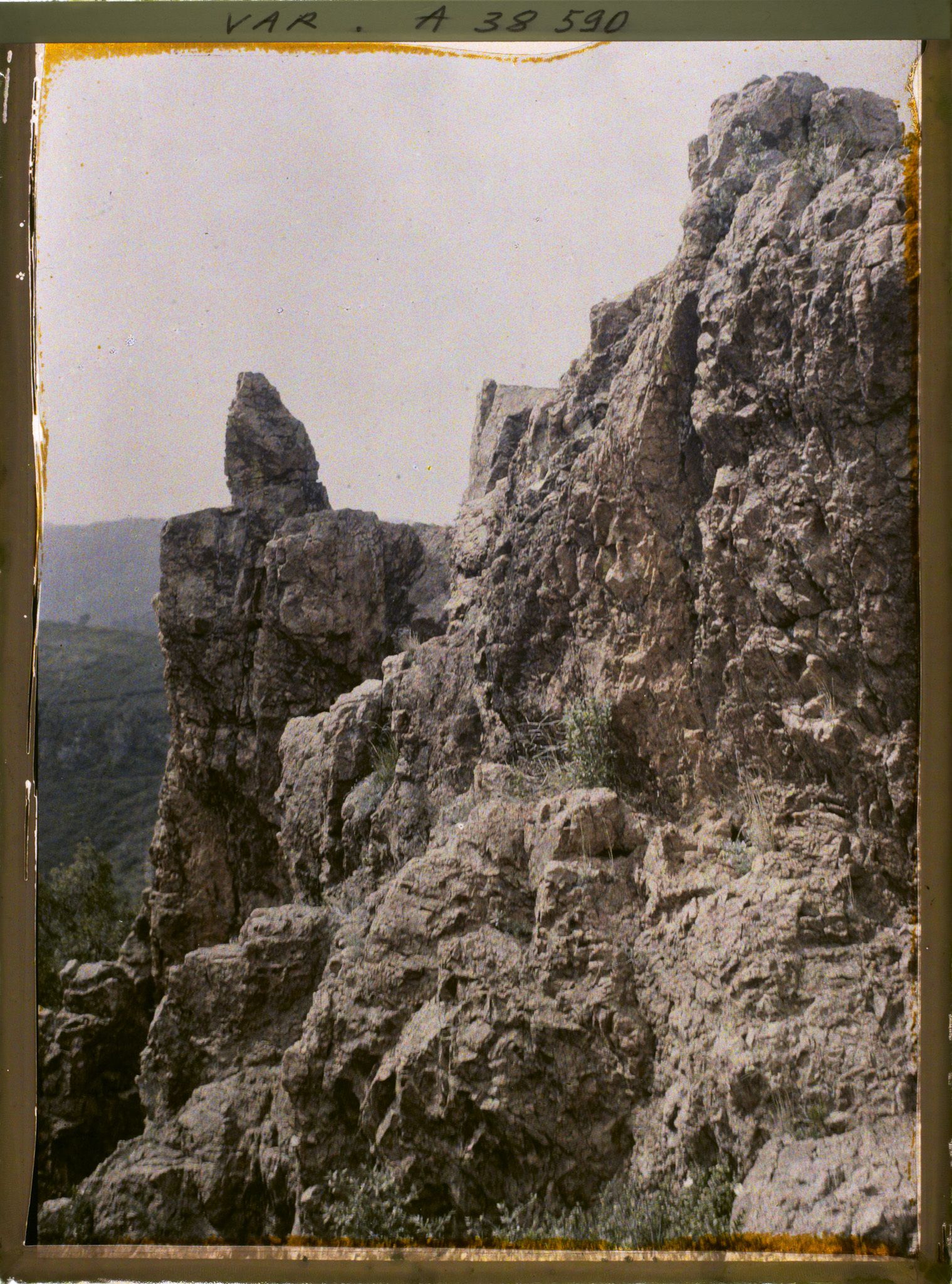 Image représentant Montagnes de l'Estérel : Aiguille du Pic d'Aurelle