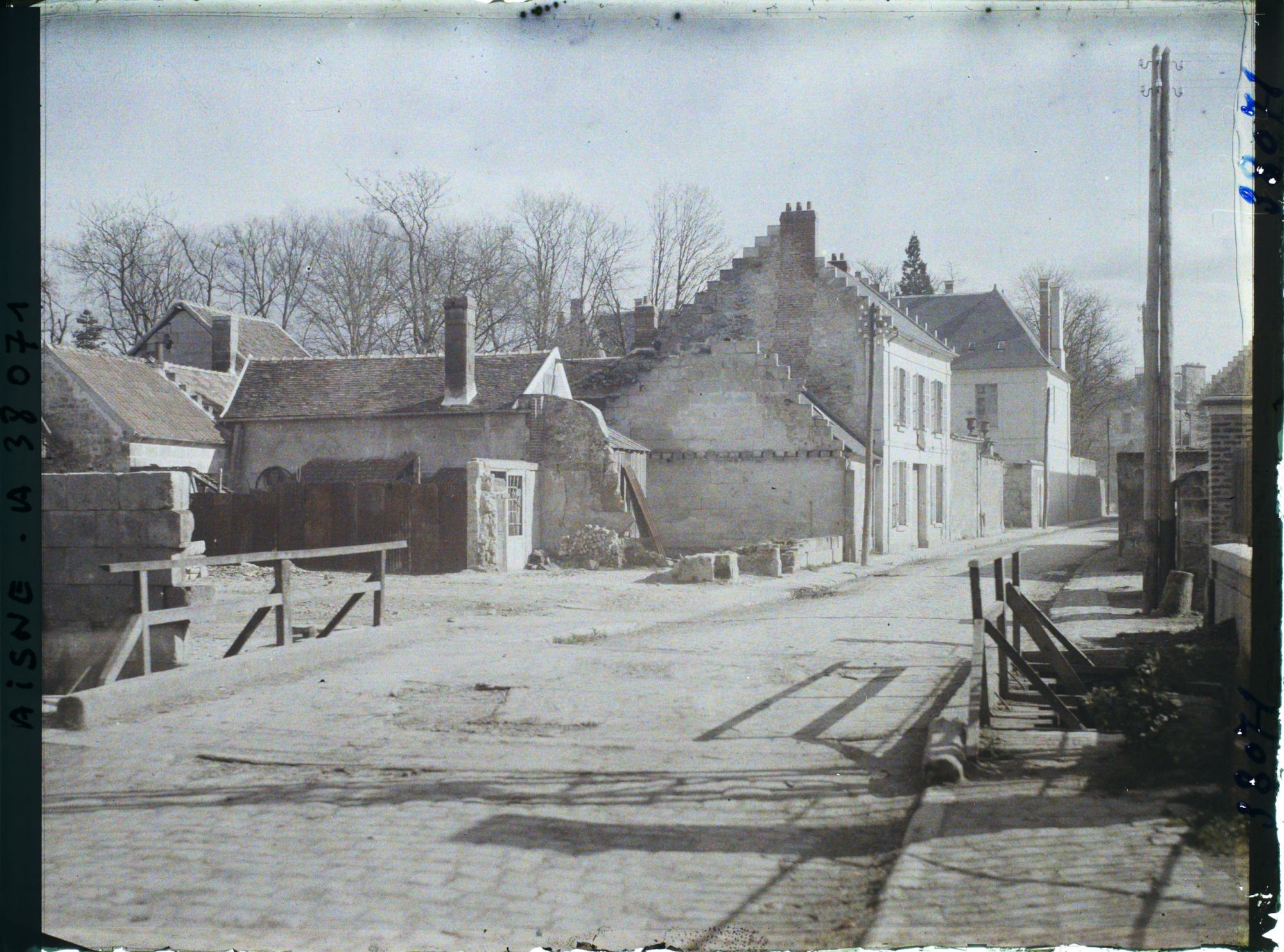 Image représentant France, Braine, Maisons reconstruites
