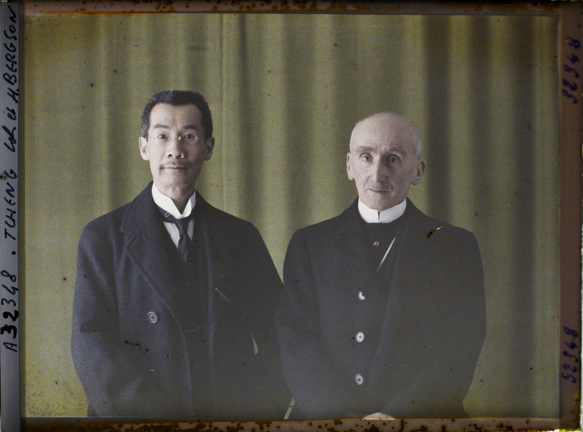 Image représentant Messieurs Tcheng Loh et Henri Bergson