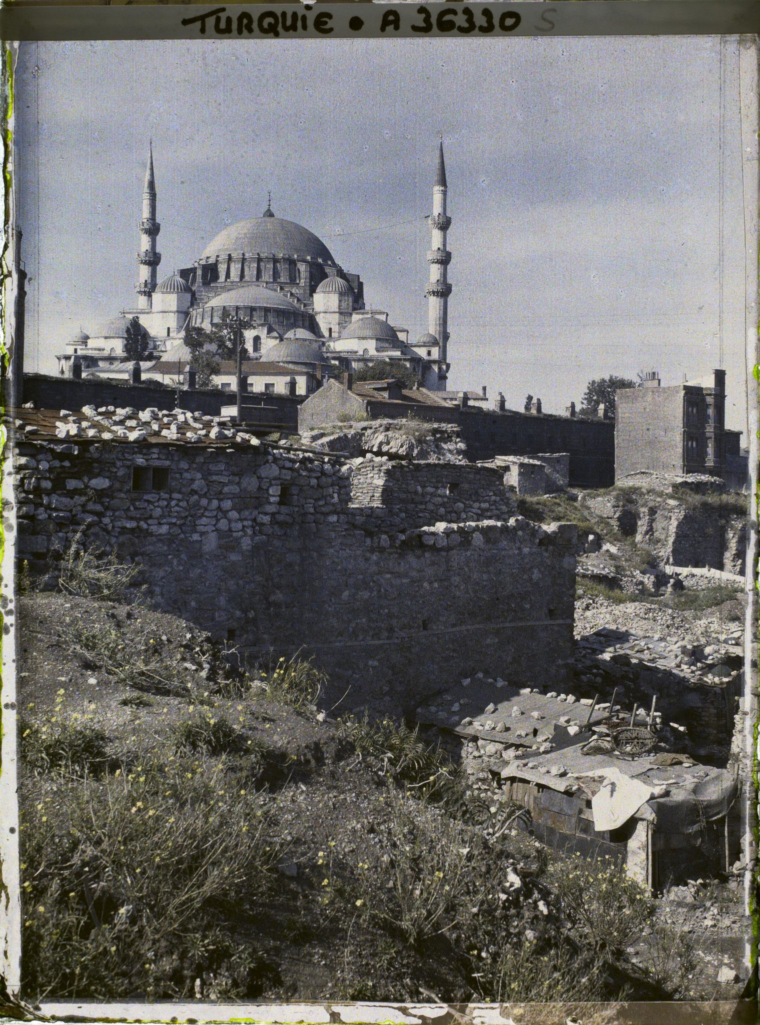 Image représentant La Süleymaniye Camii ("mosquée de Soliman le Magnifique")