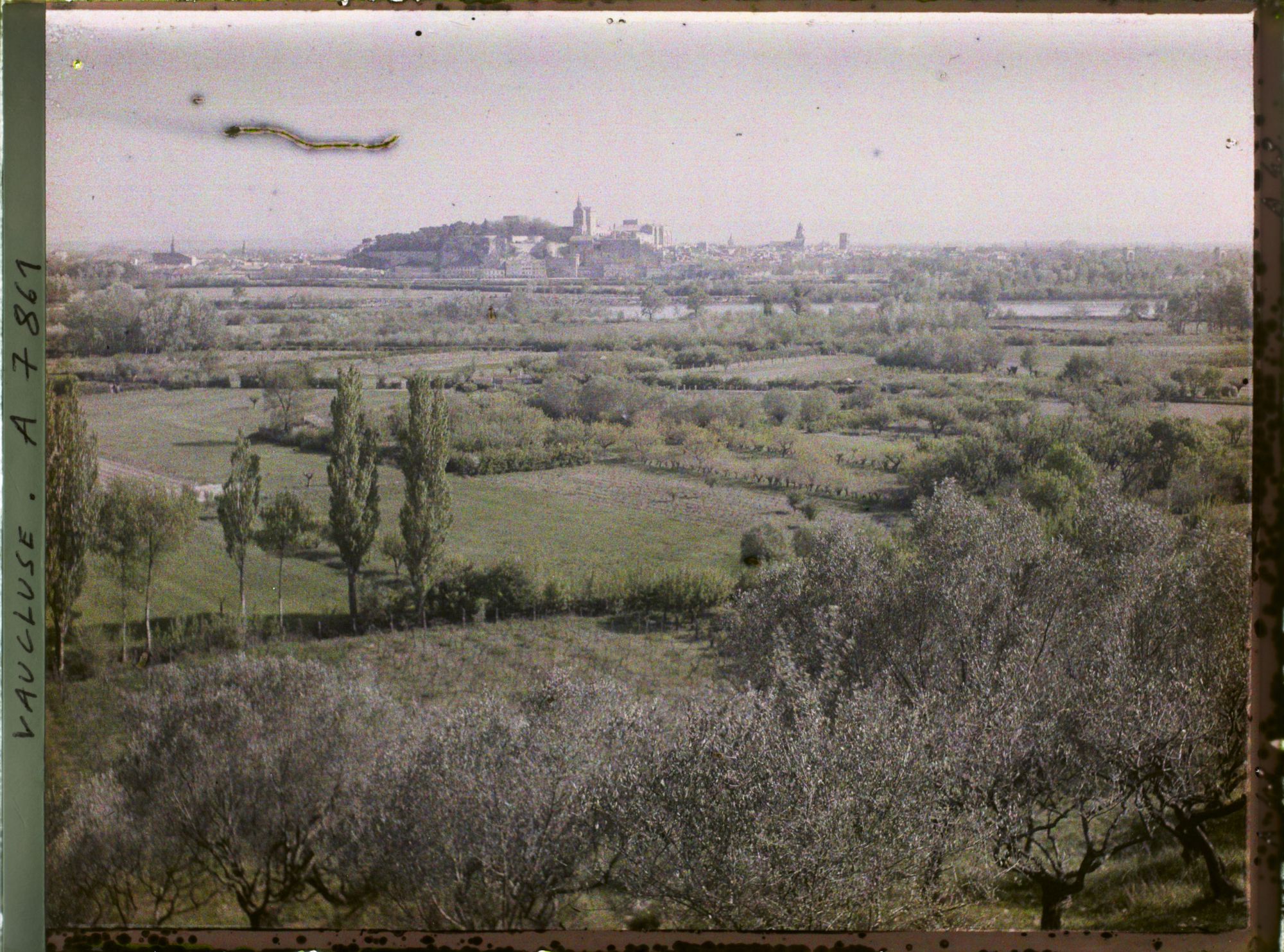 Image représentant Vue générale d'Avignon prise du fort Saint-André à Villeneuve-lez-Avignon