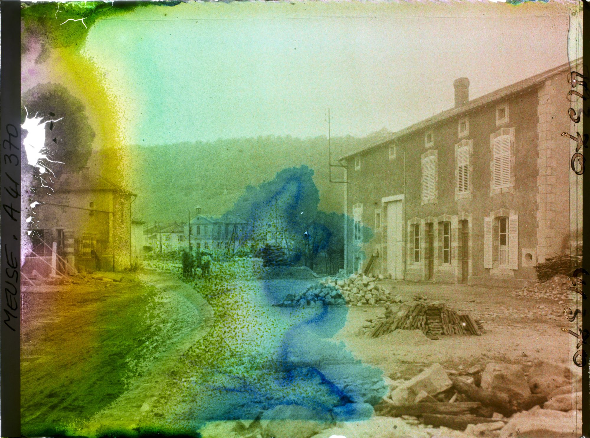 Image représentant France, Viéville, Reconstructions Grande Rue