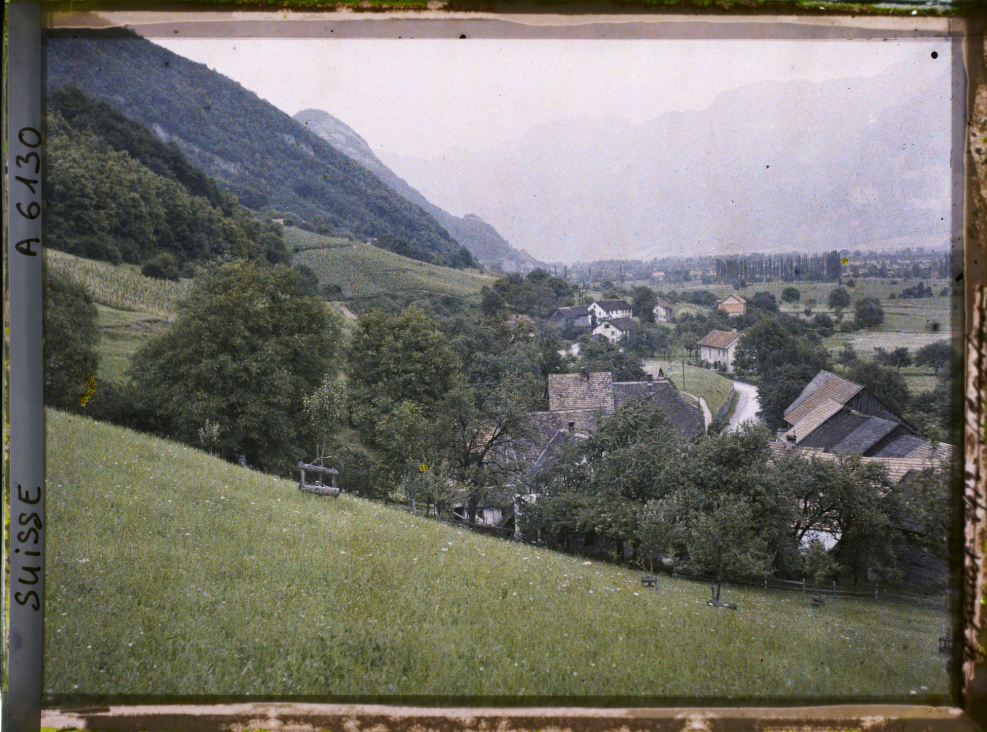 Image représentant Paysage en contrebas du château de Sargans