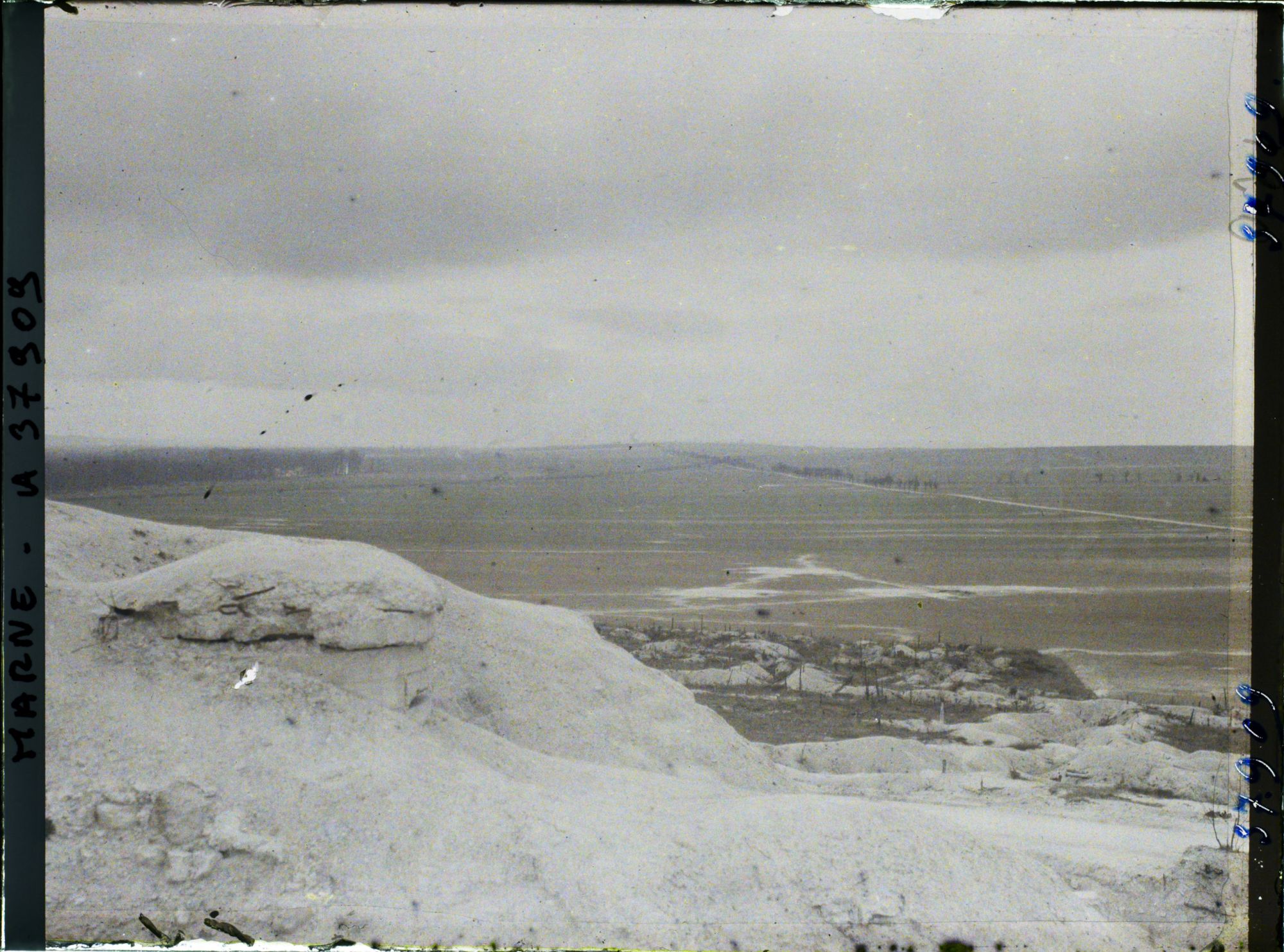 Image représentant France, La Pompelle, Sommet du fort vers Reims