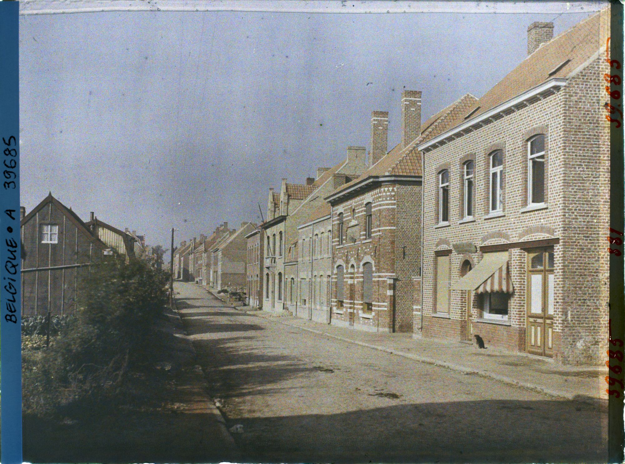Image représentant Belgique, Neuve Eglise, Reconstruction dans la Grande Rue
