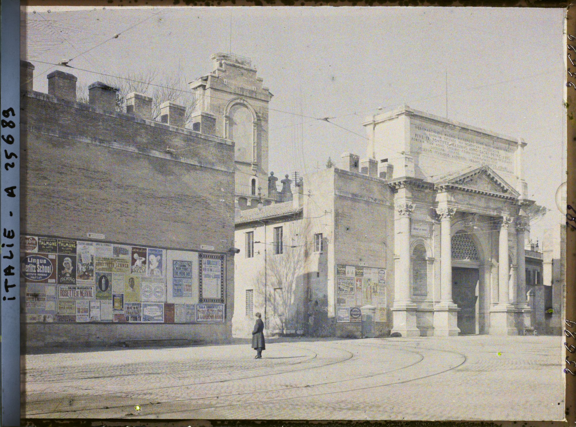 Image représentant Porta Pia, façade intérieure