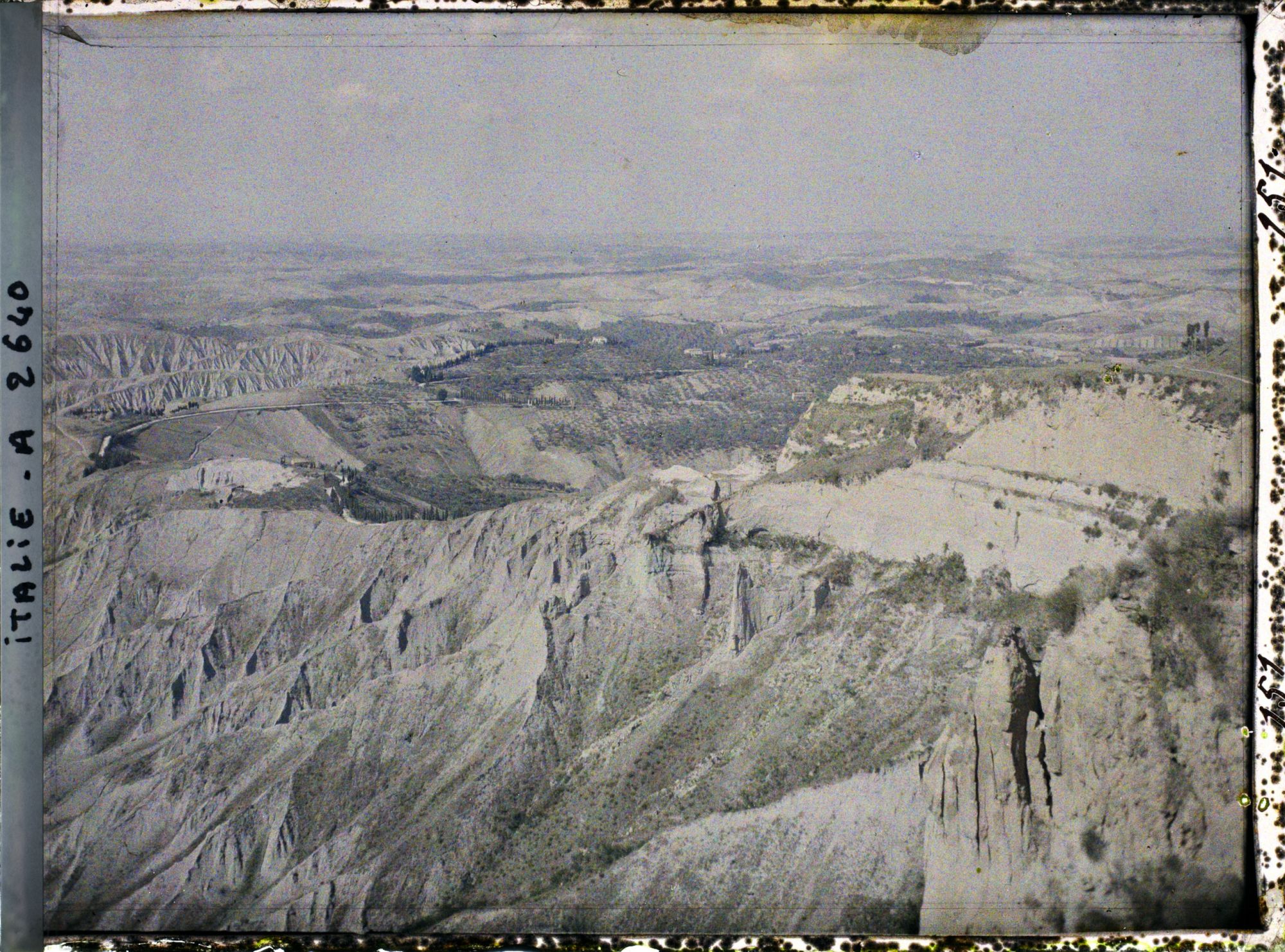 Image représentant Les érosions dans les argiles grises