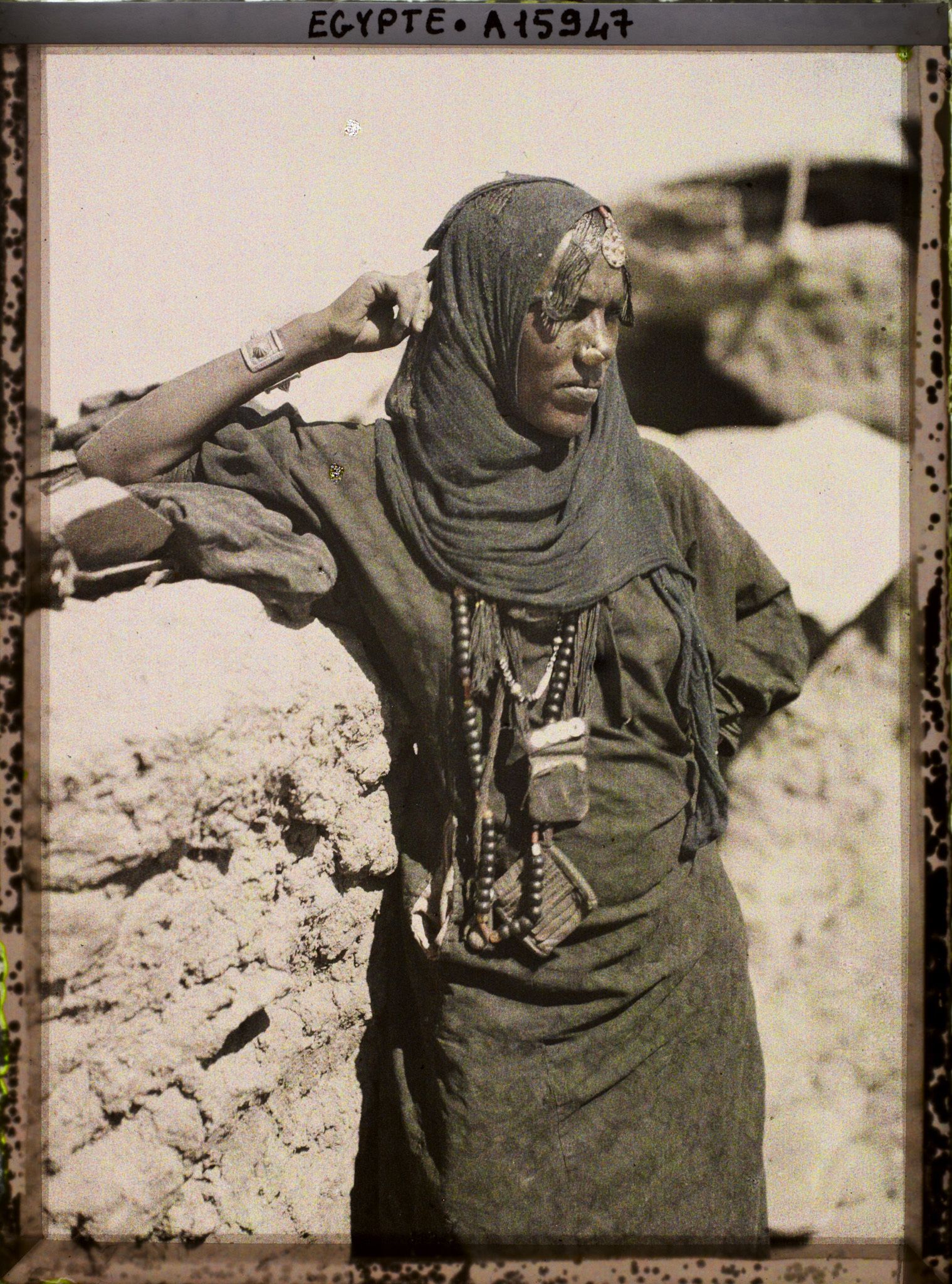 Image représentant Portrait d'une femme nubienne