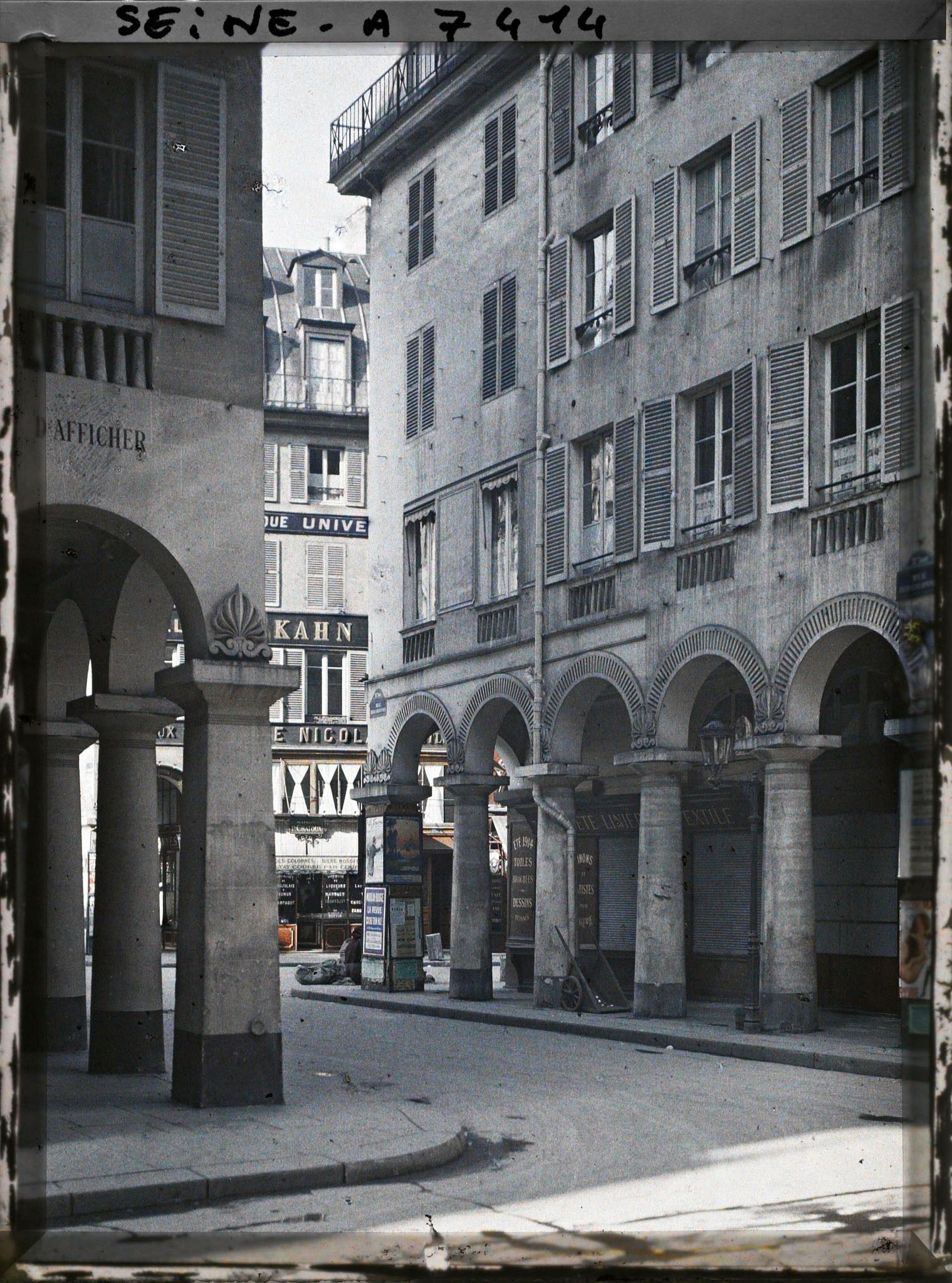 Image représentant La rue des Colonnes