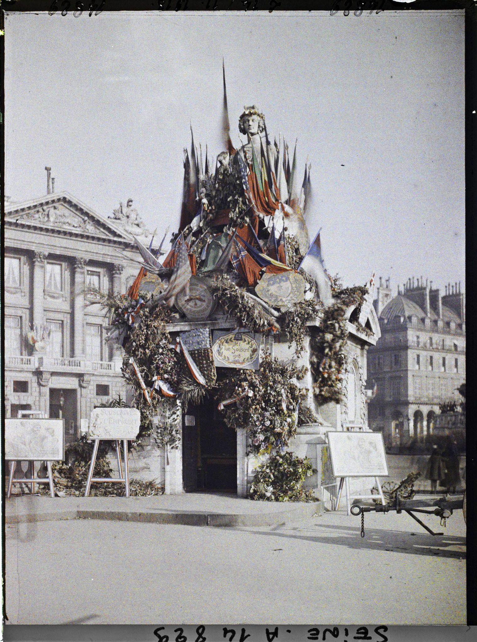 Image représentant Statue de Lille place de la Concorde, bureau de souscription