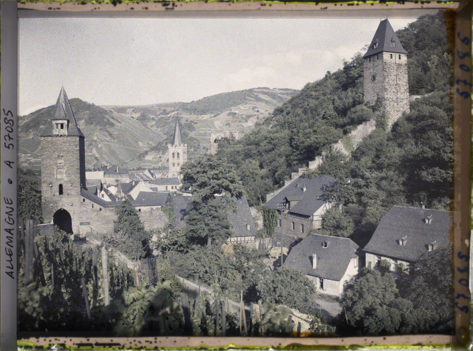 Image représentant Bords du Rhin, Bacharach, Bacharach vues diverses