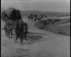 Image représentant Mélanges de rushes du monastère du Mont Athos et des camps de réfugiés de Salonique