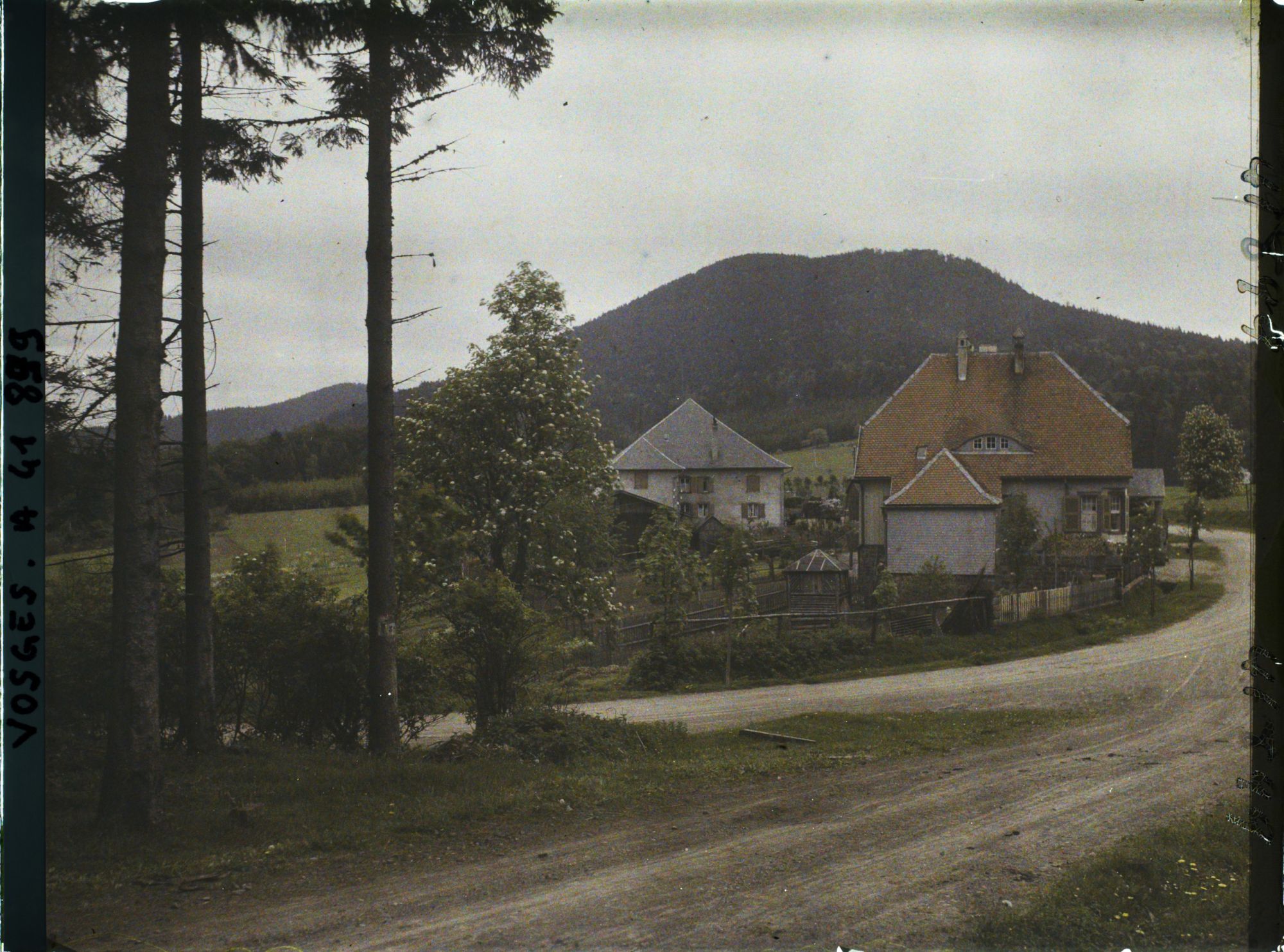 Image représentant France, Le Donon, Le col de Schirmeck et le Donon (1008 m)