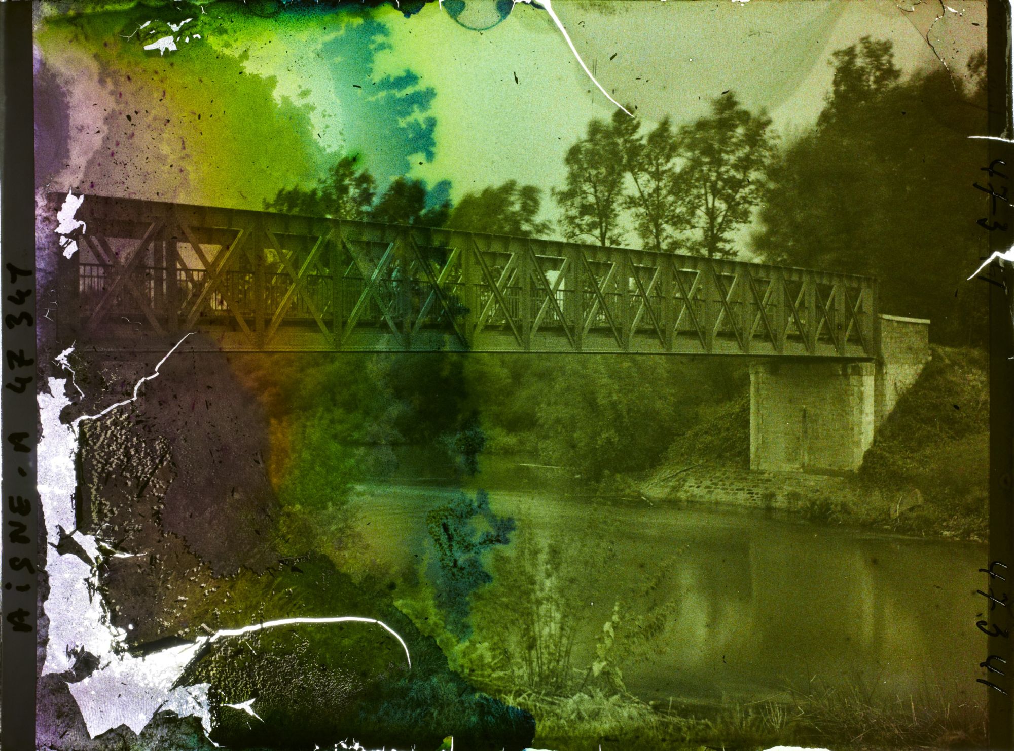 Image représentant France, Pont Arcy, Le nouveau Pont s/ l'Aisne