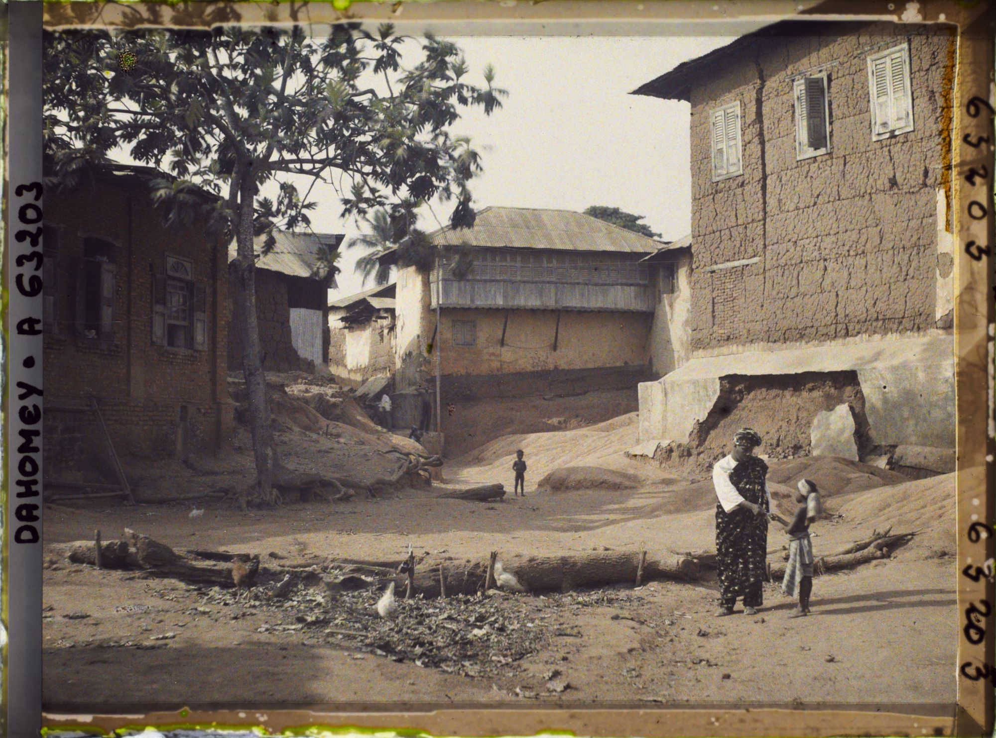 Image représentant Vue du quartier indigène
