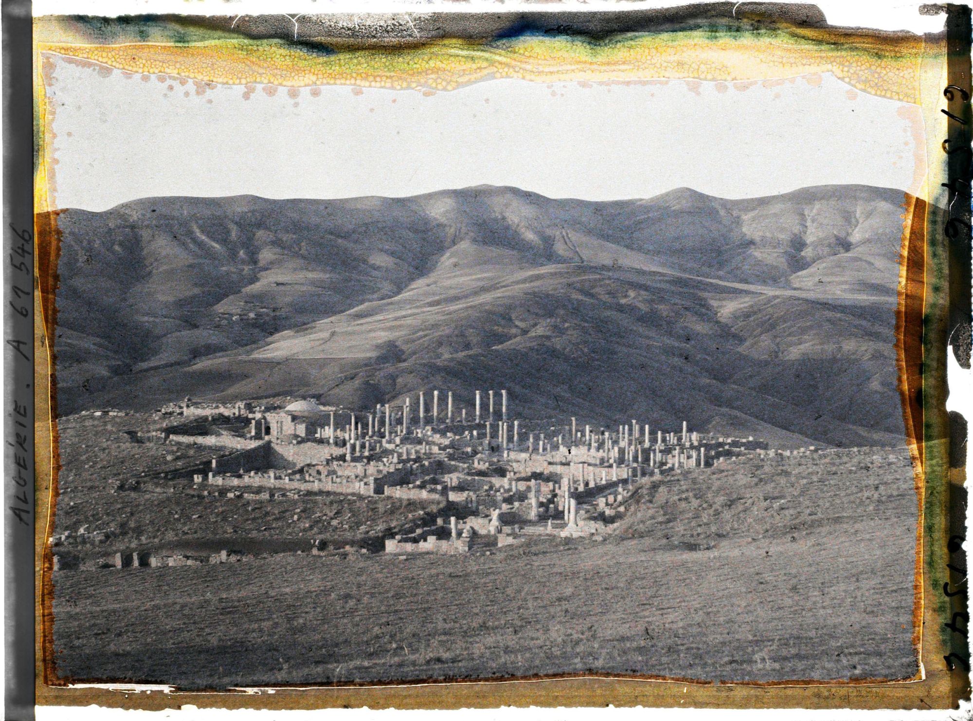 Image représentant Vue générale du quartier chrétien de la cité antique Cuicul