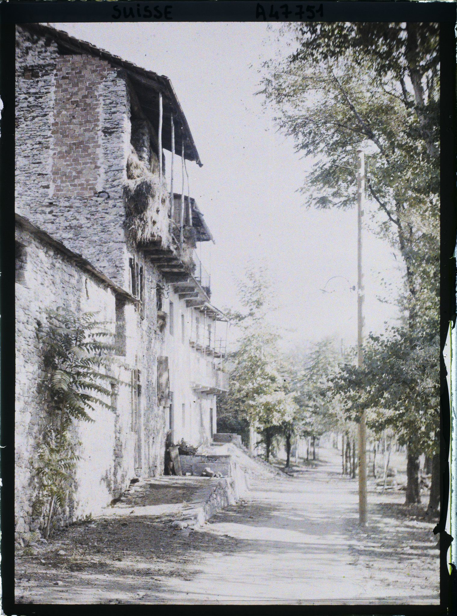 Image représentant Maisons typiques tessinoises sur la via Rivapiana