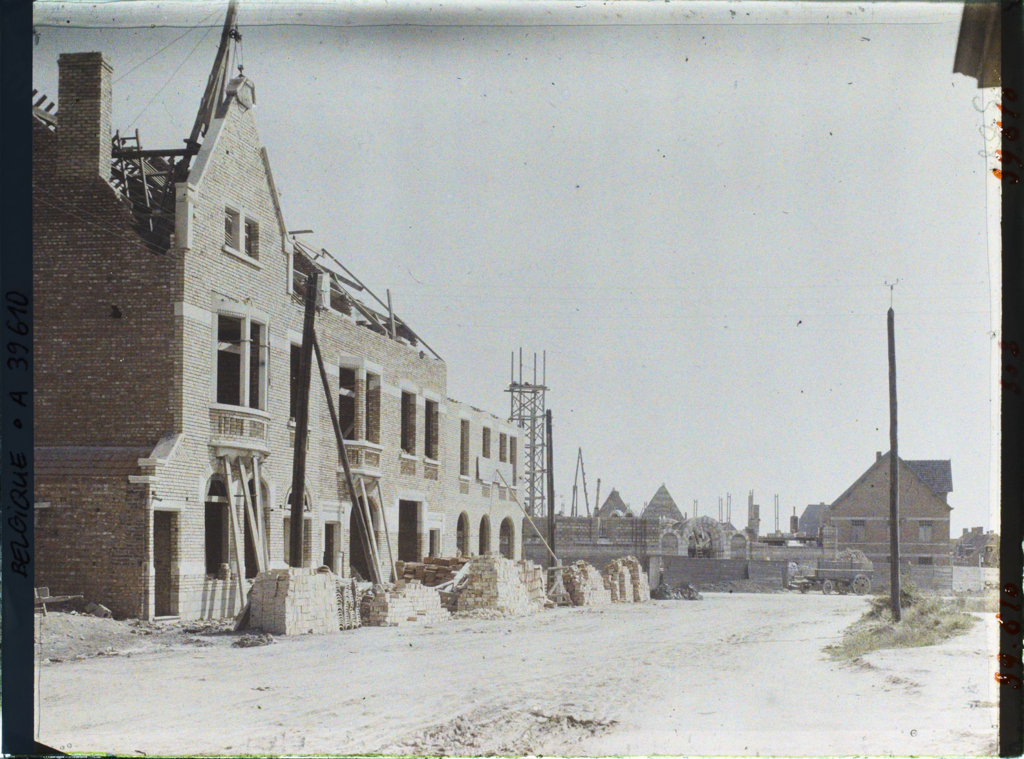 Image représentant Belgique, Passchendael, Une rue