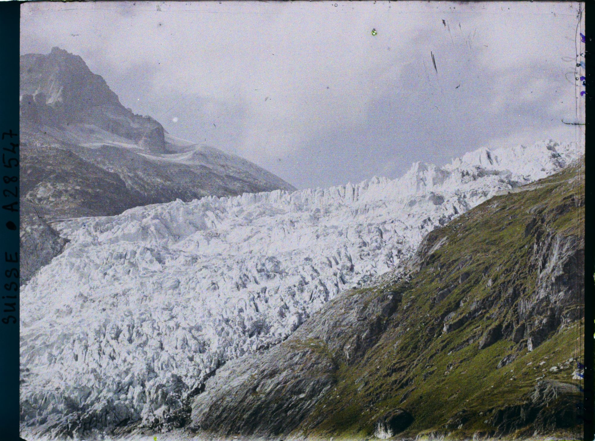 Image représentant Le glacier du Rhône et le Gärstenhörner