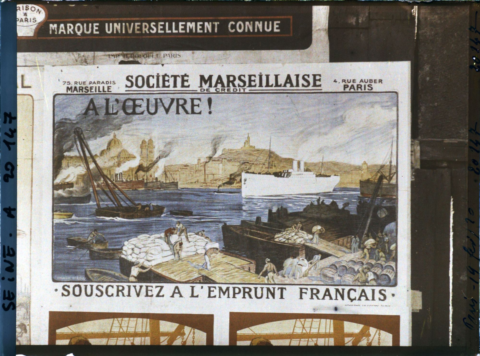Image représentant Affiche de l'emprunt national de 1920, Société Marseillaise