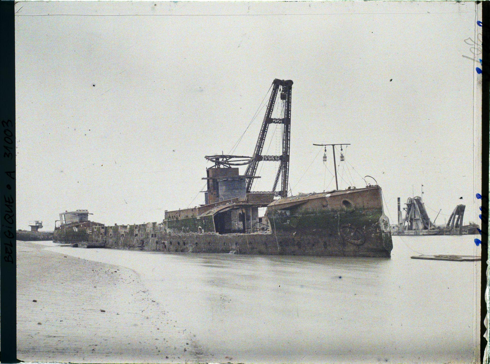 Image représentant Belgique, Zeebrugge, L'"Intrepide"