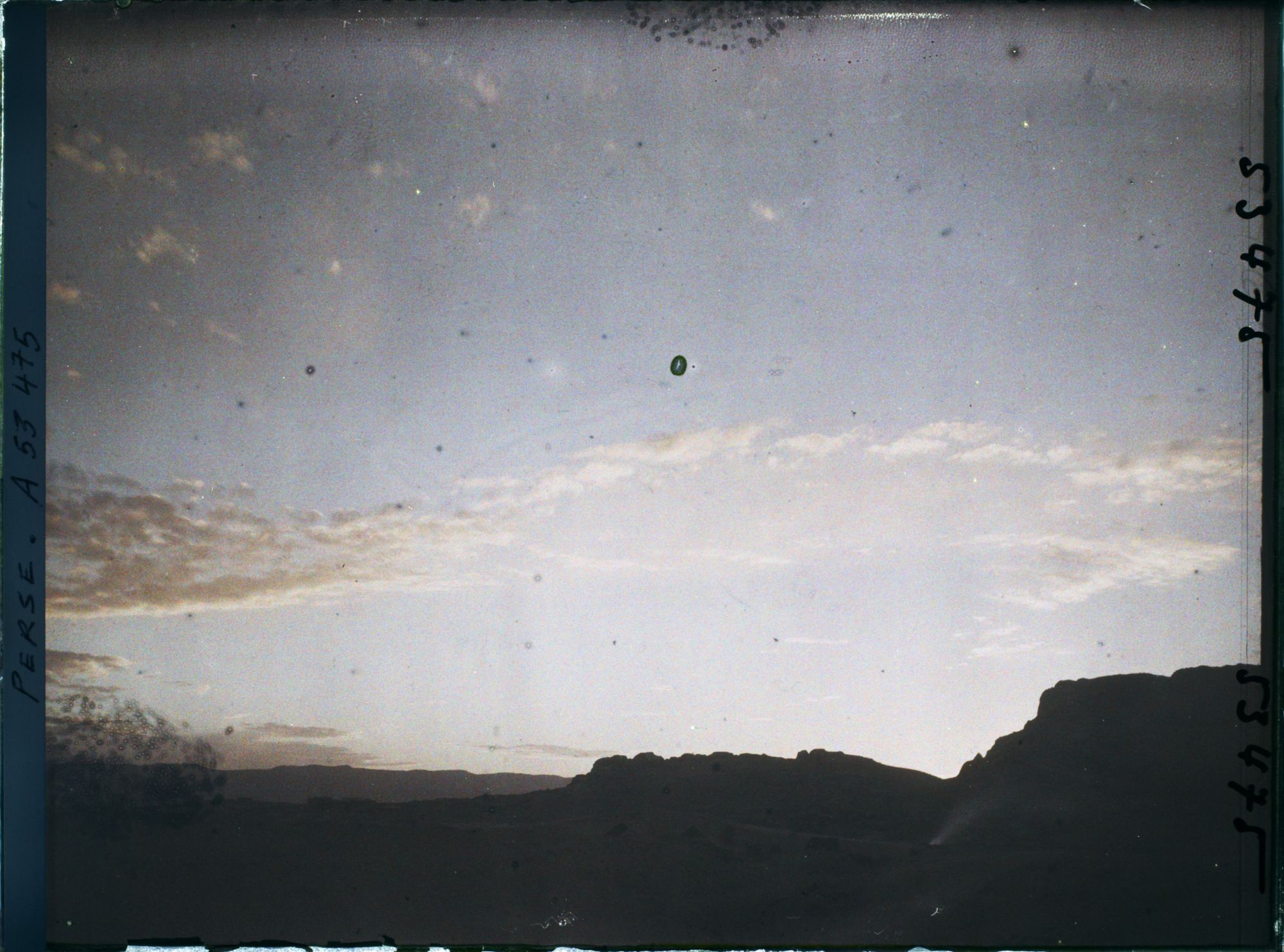 Image représentant Coucher de soleil sur le haut plateau persan