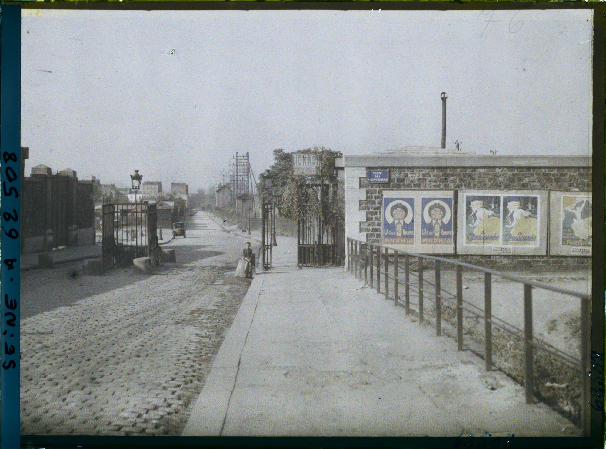 Image représentant La zone des anciennes fortifications à la porte des Poissonniers