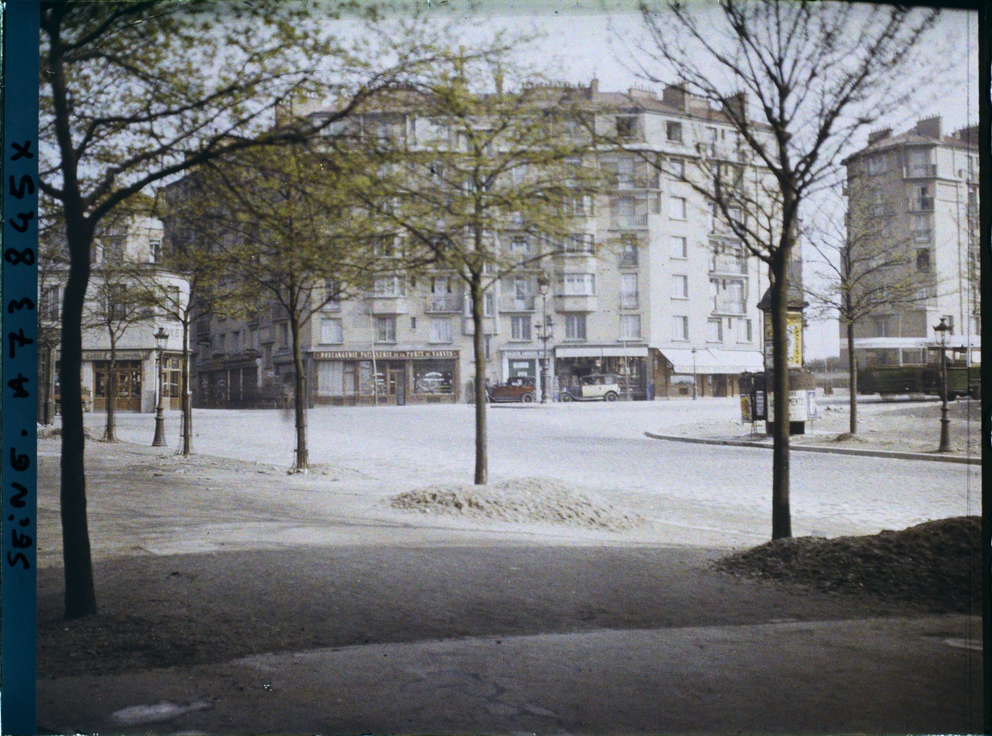 Image représentant Construction d'immeuble sur l'emplacement des anciennes fortifications, porte de Vanves