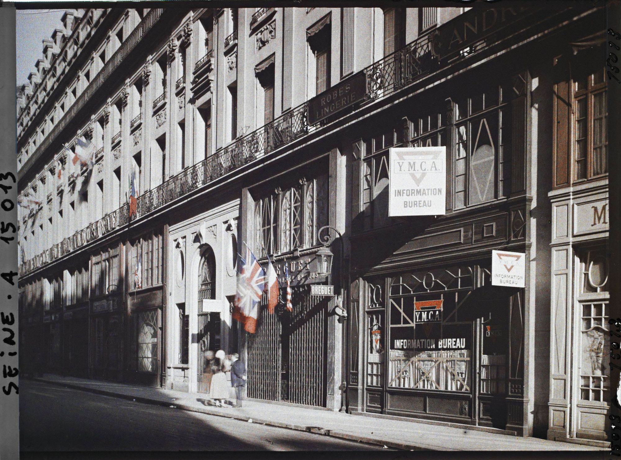 Image représentant Bureau de l'association de la jeunesse Catholique Américaine Y.M.C.A. au 2 rue Edouard-VII