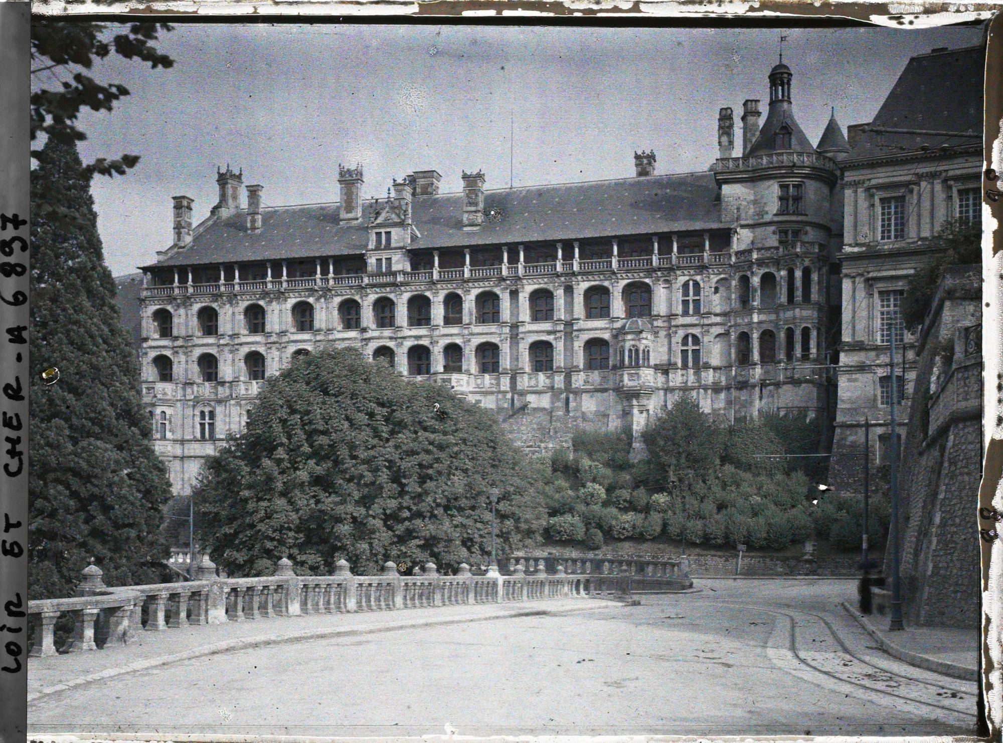 Image représentant La façade des Loges de l'aile François 1er du château