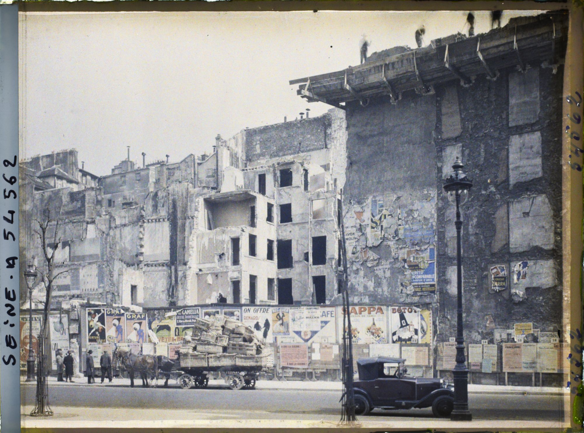 Image représentant Démolitions rue Beaubourg