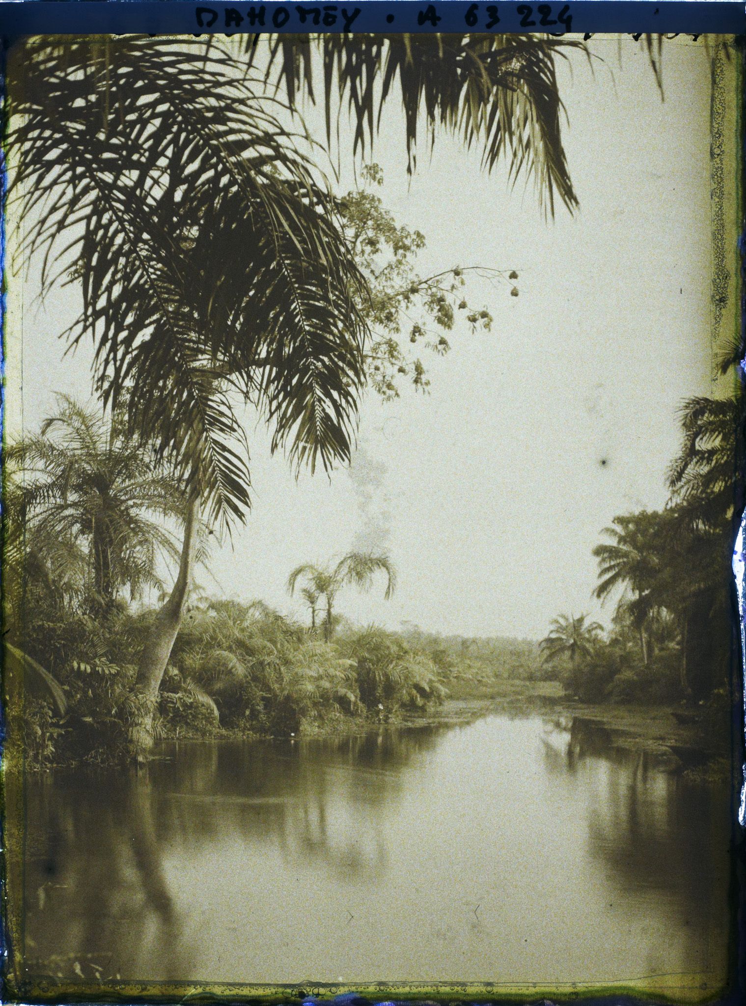 Image représentant Le marigot ou lagune d'Adjarra