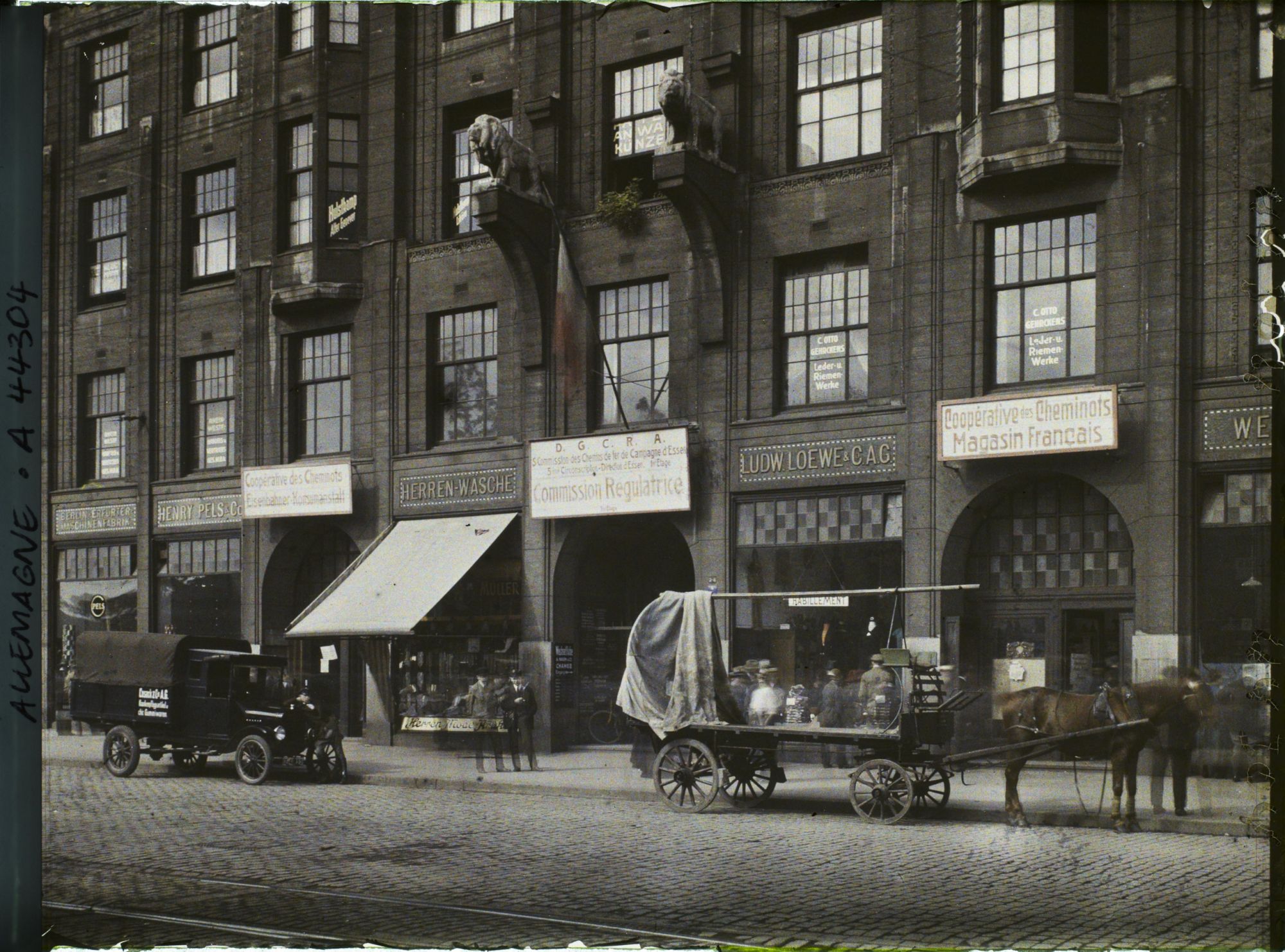 Image représentant Allemagne, Düsseldorf, Commission régulatrice et coopérative Cheminots