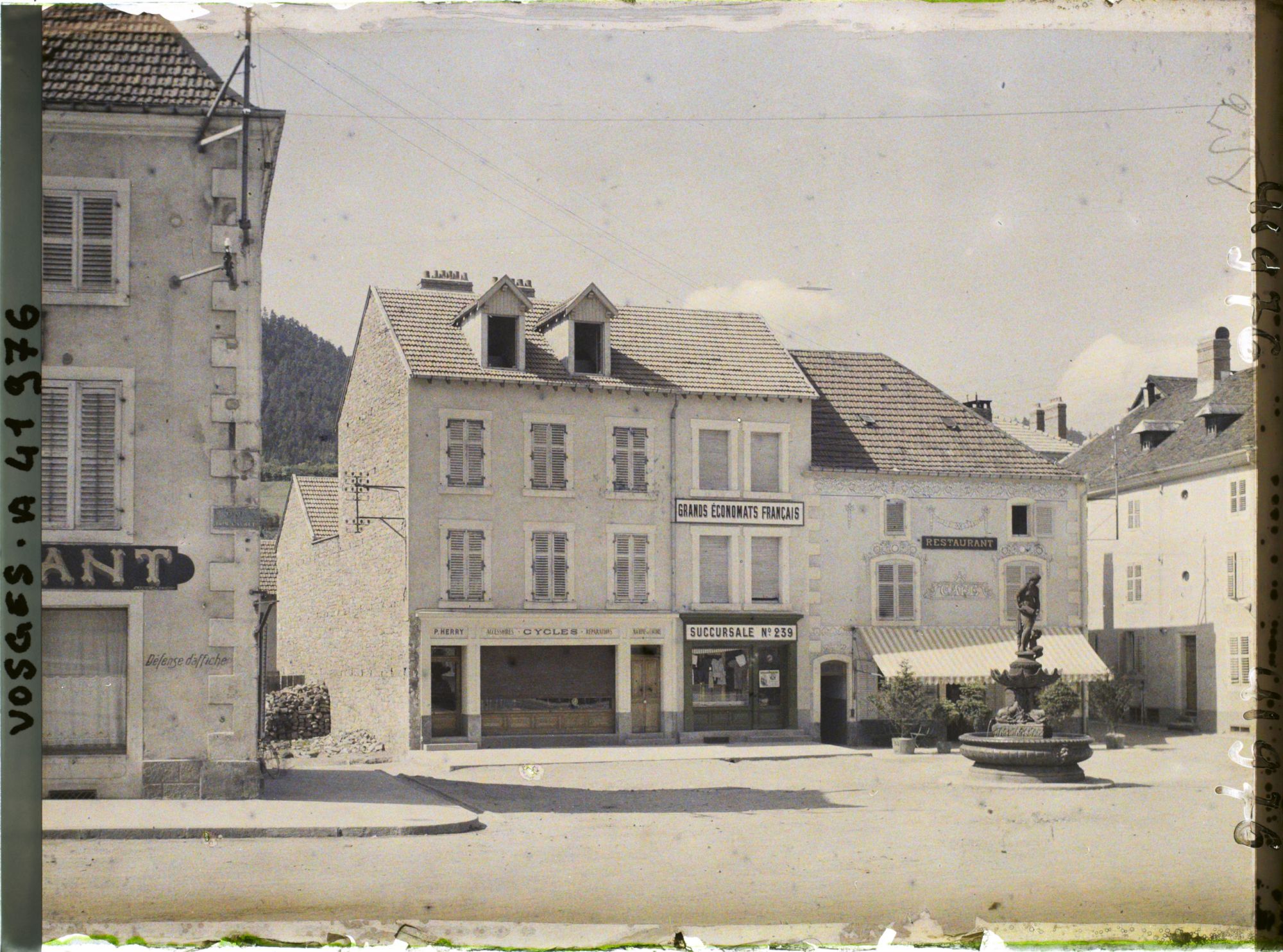 Image représentant France, Senones, Reconstruction Place Clémenceau