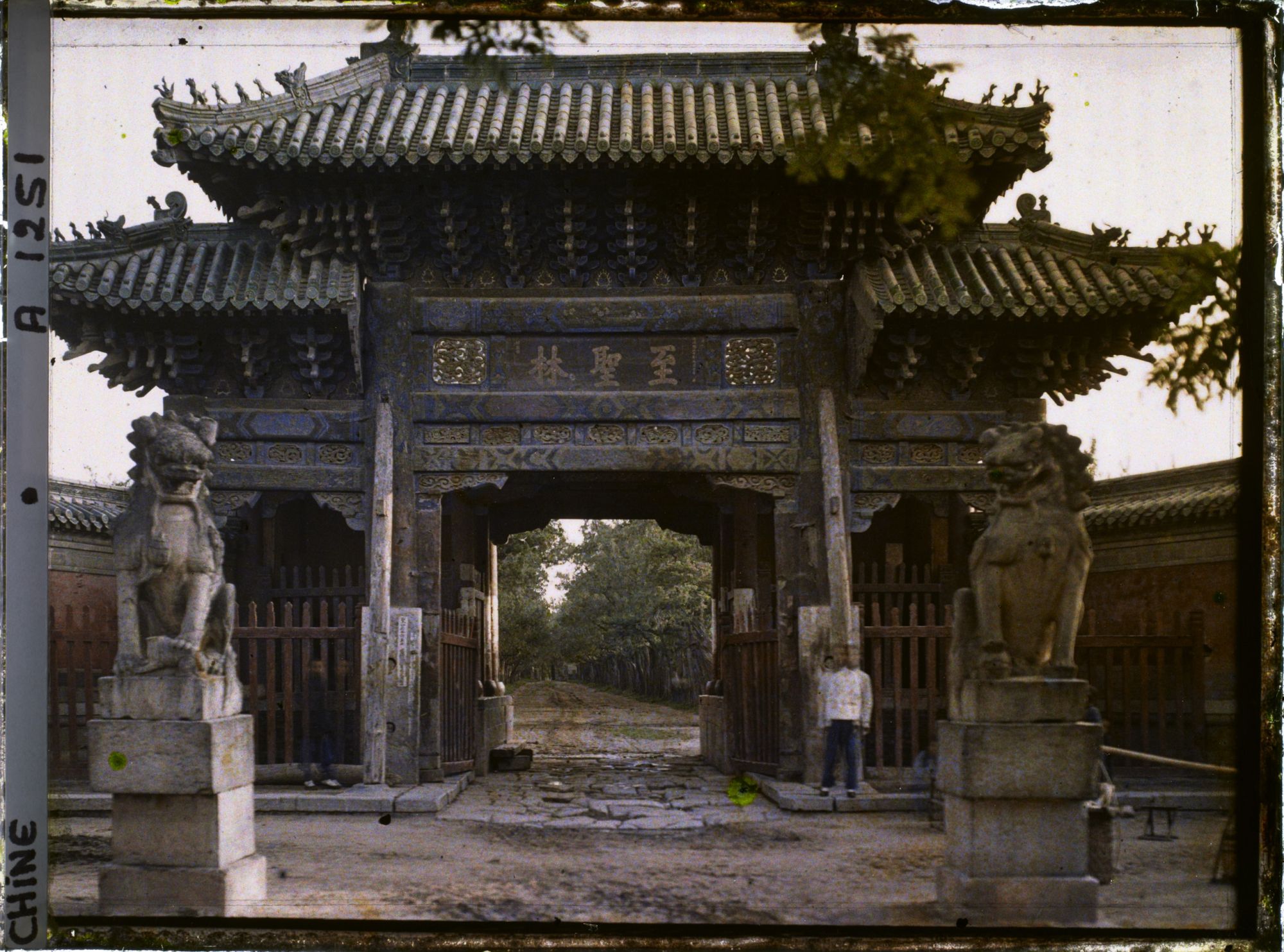 Image représentant Konglin, la nécropole de la famille de Confucius