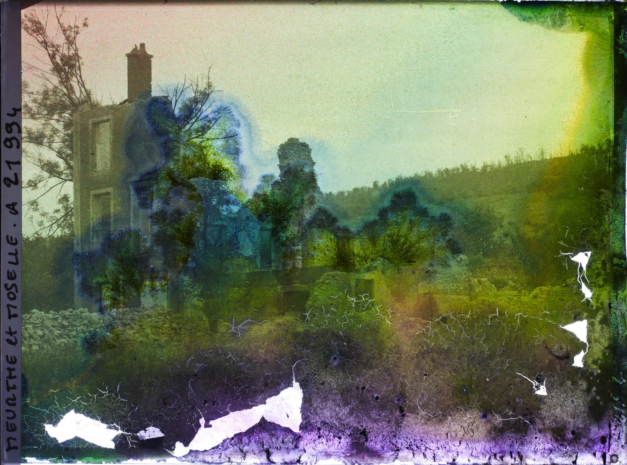 Image représentant France, Bois Le Prêtre, Le Bois Le Prêtre vu de la route de Norroy