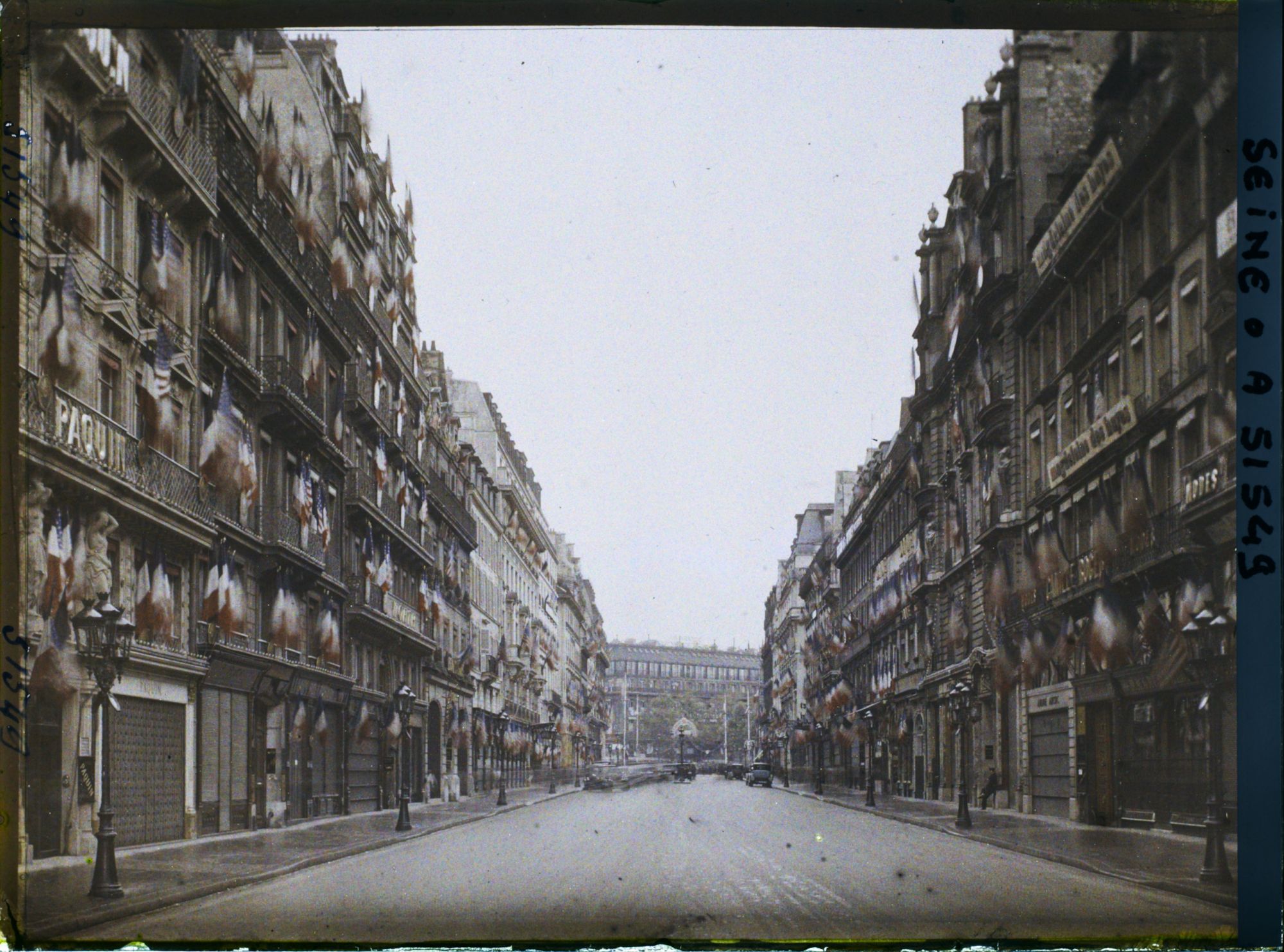 Image représentant Décorations rue de la Paix pour le 9ème congrès de la Légion Américaine (American Legion)
