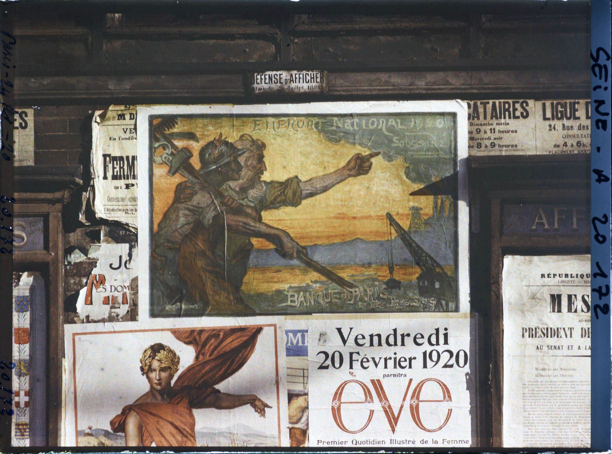 Image représentant Affiche de l'emprunt national de 1920, Banque de Paris