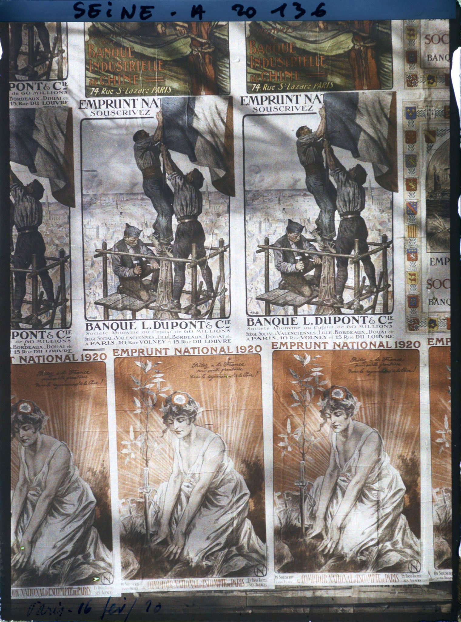 Image représentant Groupe d'affiches de l'emprunt national de 1920