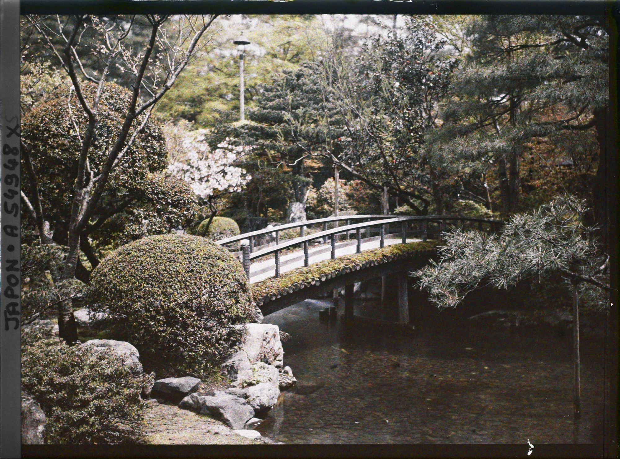 Image représentant Le palais impérial (Gosho) : le jardin Gonaitei