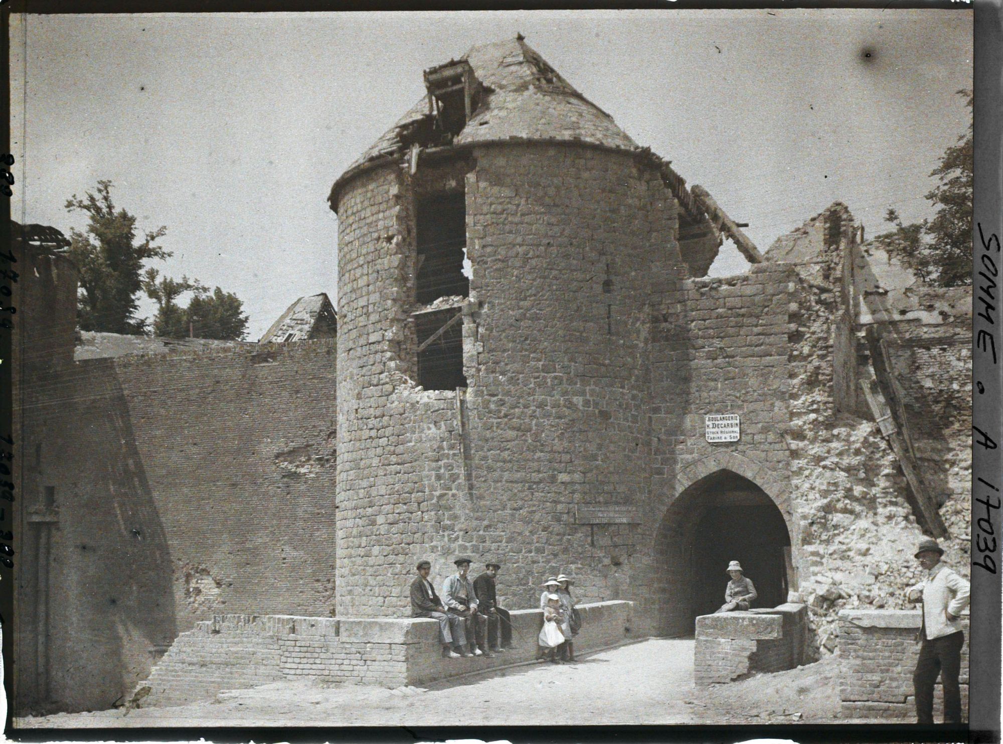 Image représentant France, Péronne, L'Entrée du Château