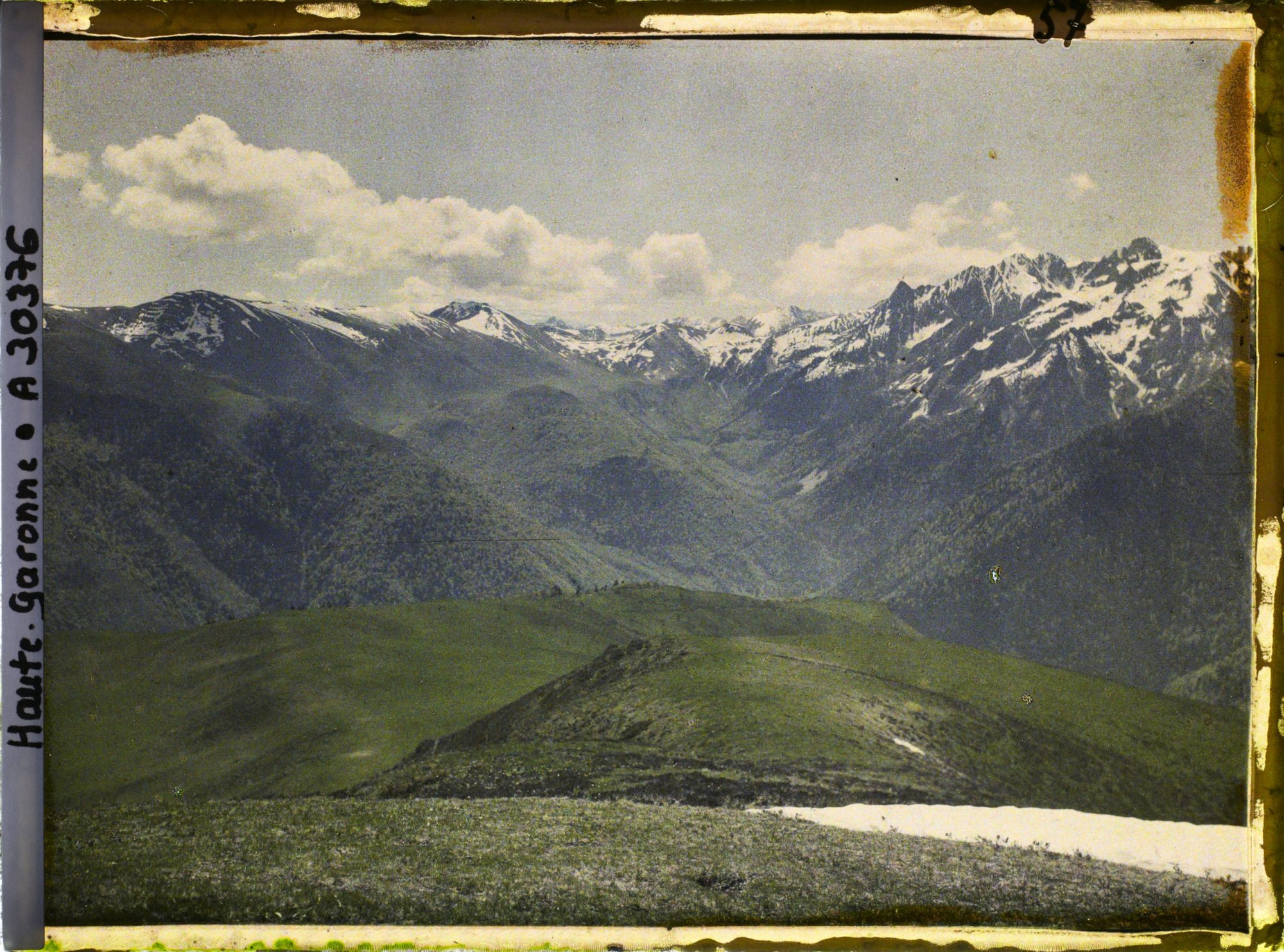 Image représentant France, Bagnères-de-Luchon, Panorama (en direction du Port de Venasque)