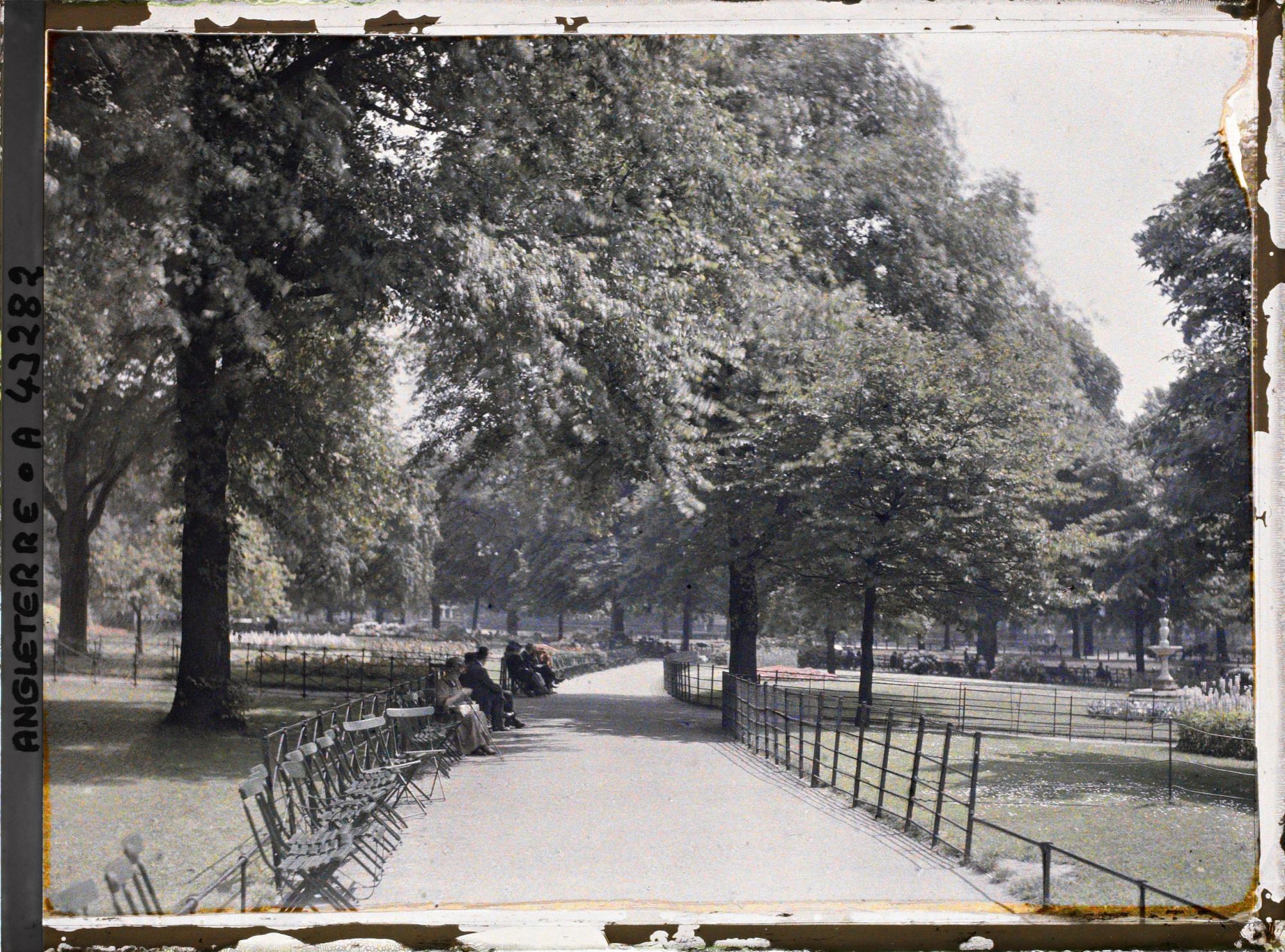 Image représentant Vues diverses d'Hyde Parc les jardins