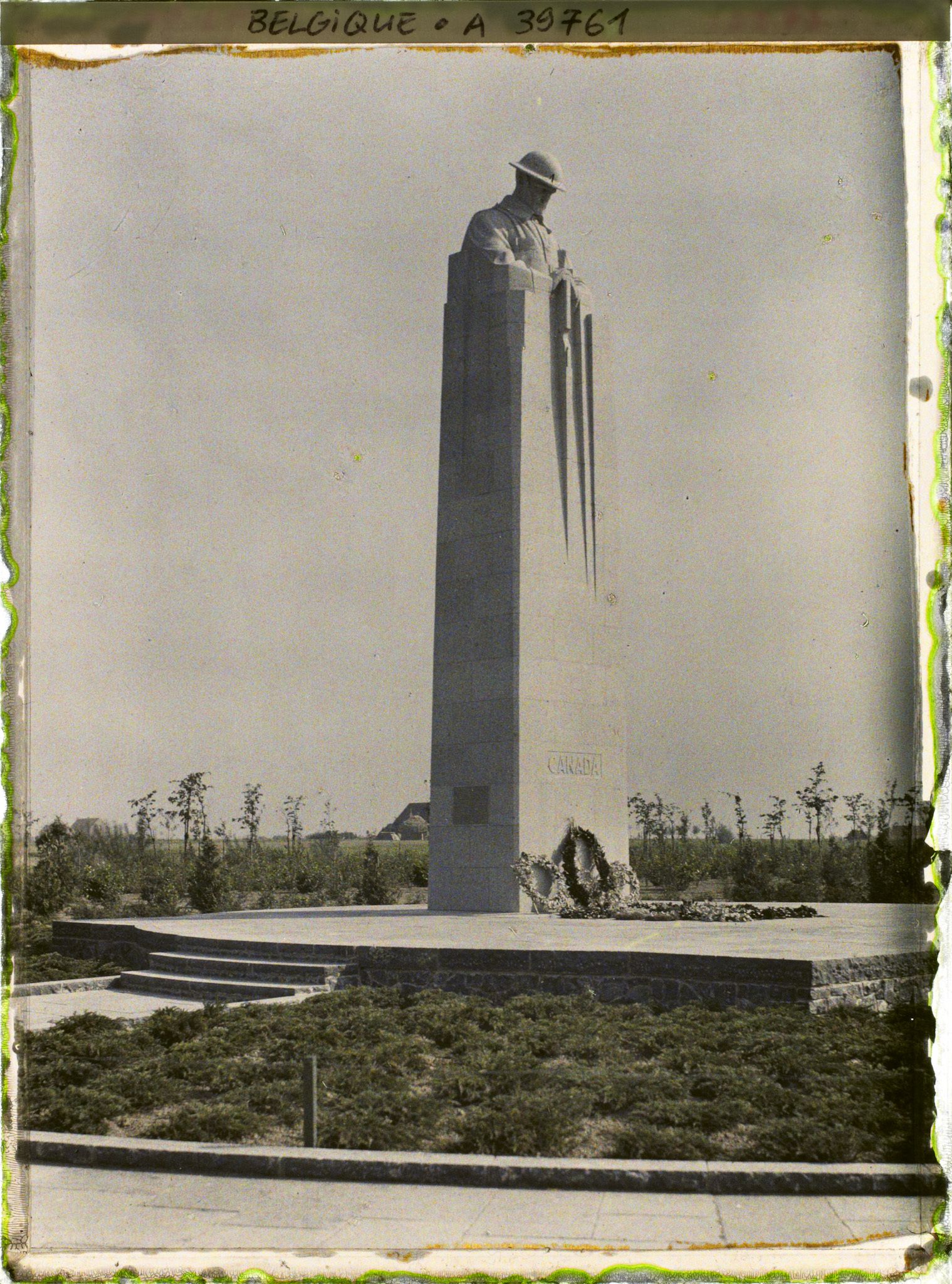 Image représentant Belgique, St Julien, Monument des Canadiens tués à l'attaque des 22, 23, 24 Avril 1915