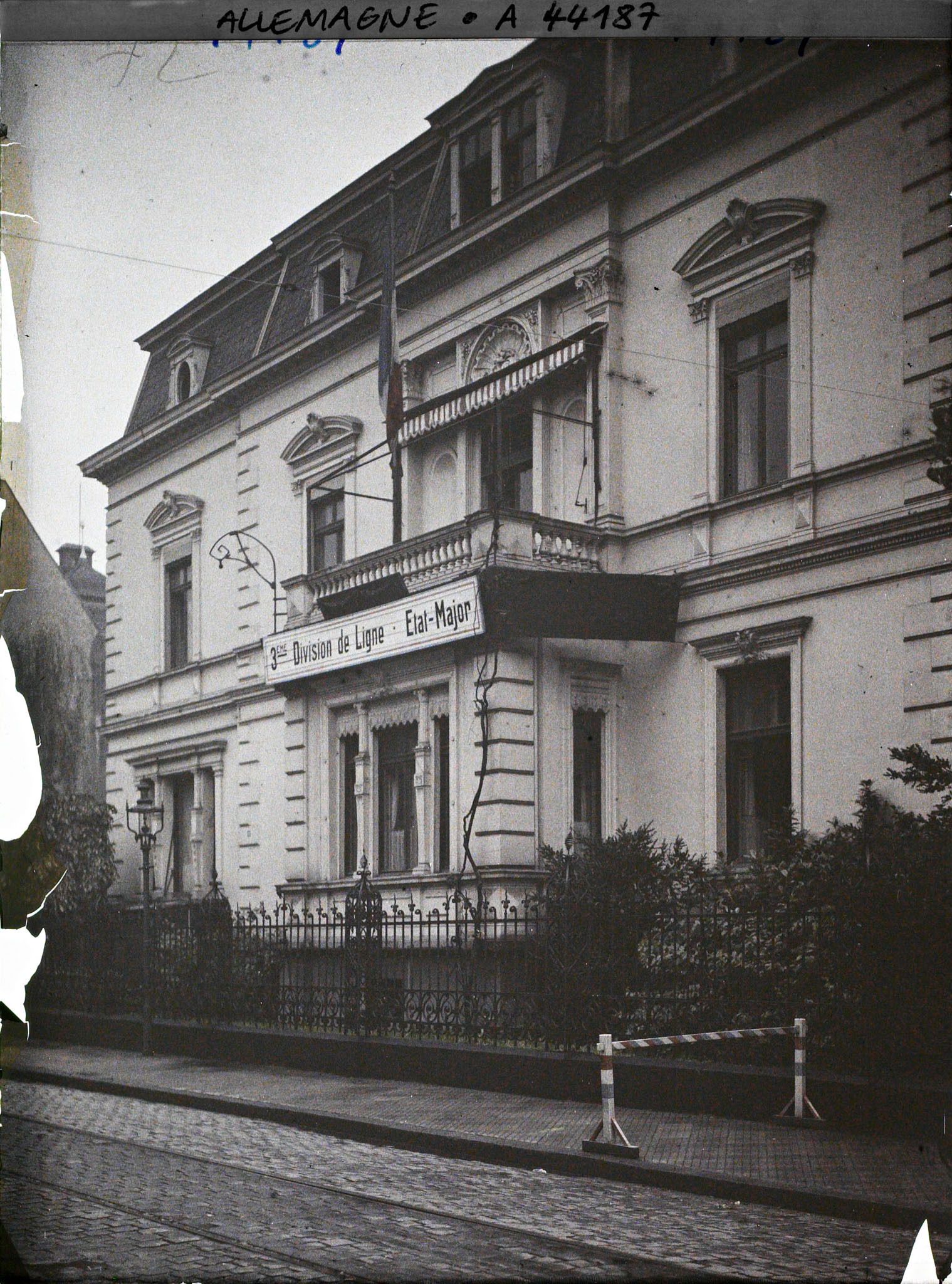 Image représentant Allemagne, Dortmund, Etat Major de la 3e D. Infanterie