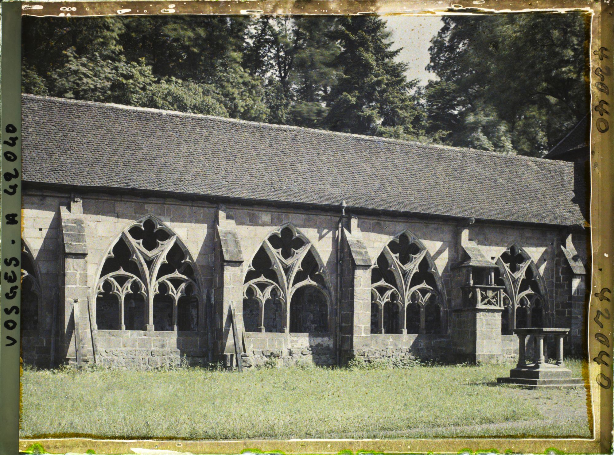 Image représentant France, St Dié, Cloître de la Cathédrale